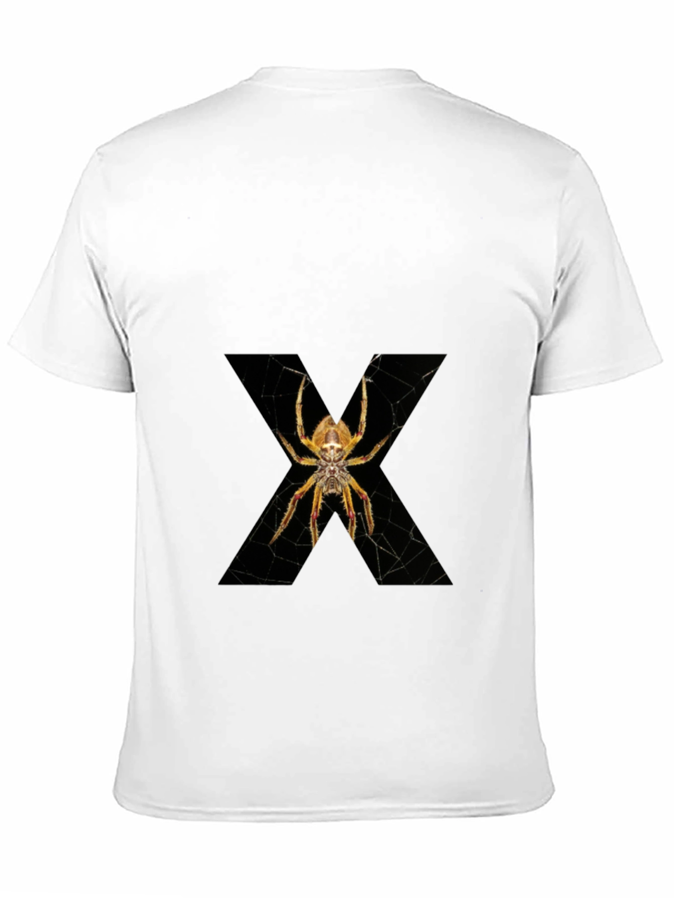 Spider Web X Graphic Black T-Shirt
