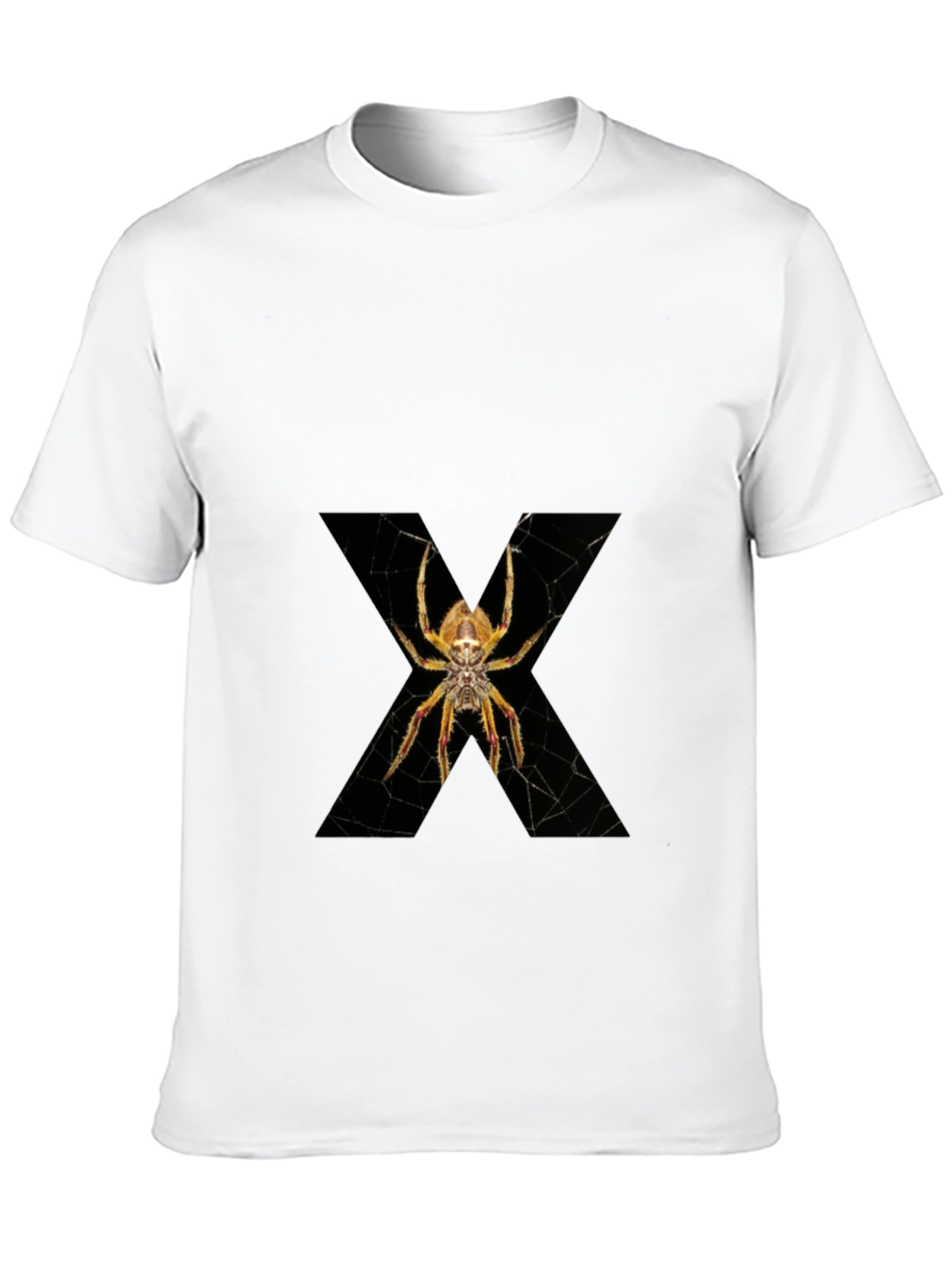 Spider Web X Graphic Black T-Shirt
