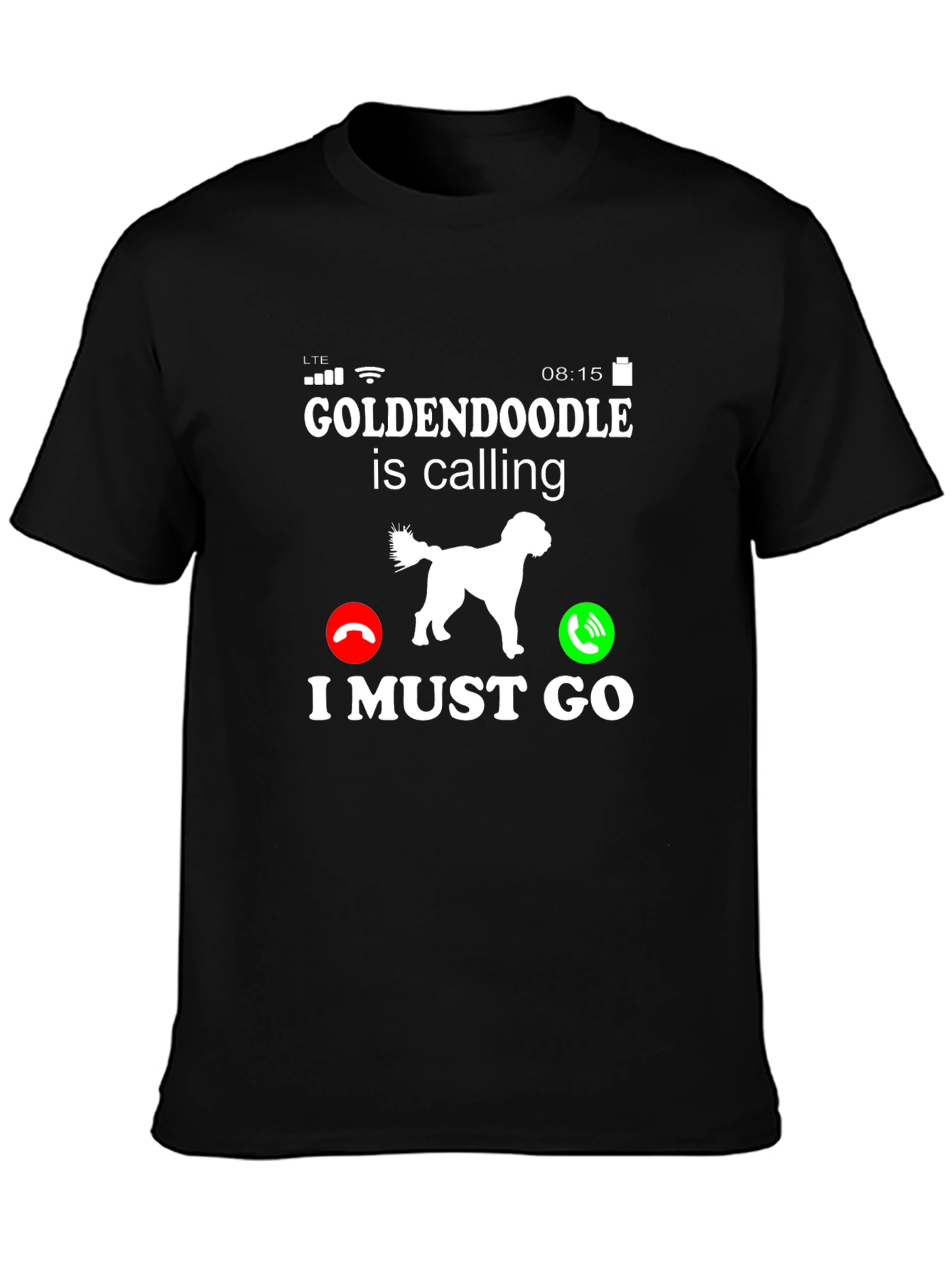 Goldendoodle Calling T-Shirt - Dog Lover Tee