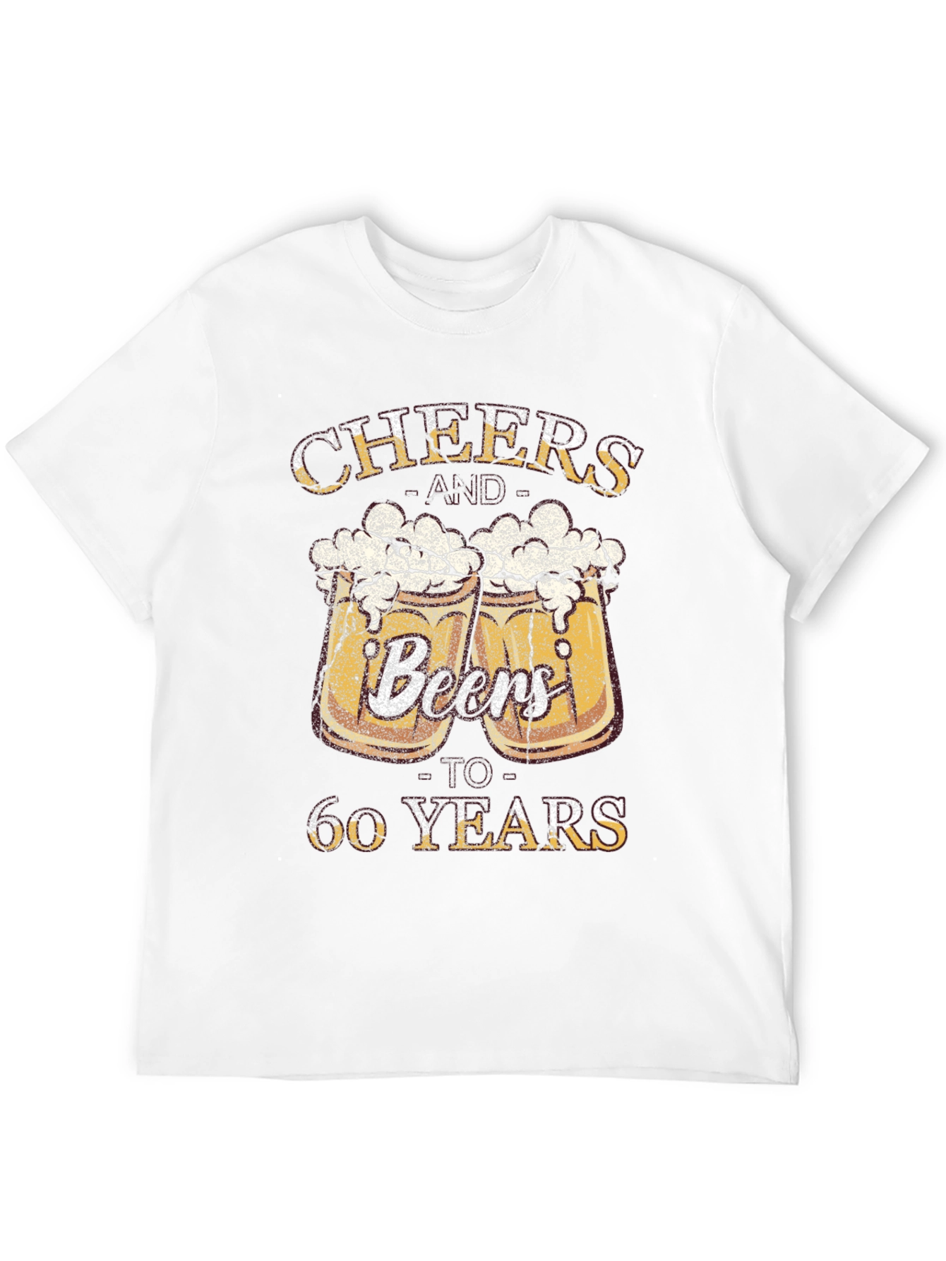 Cheers and Beers to 60 Years T-Shirt