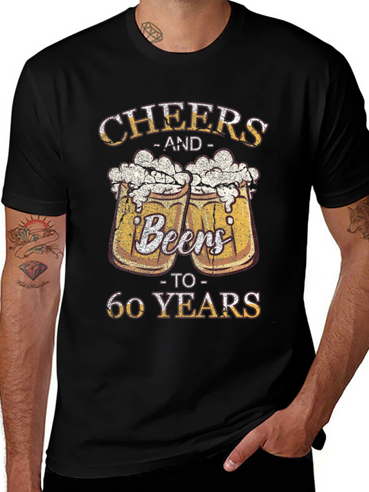 Cheers and Beers to 60 Years T-Shirt