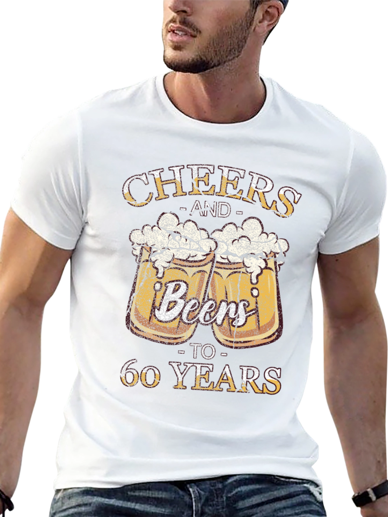 Cheers and Beers to 60 Years T-Shirt