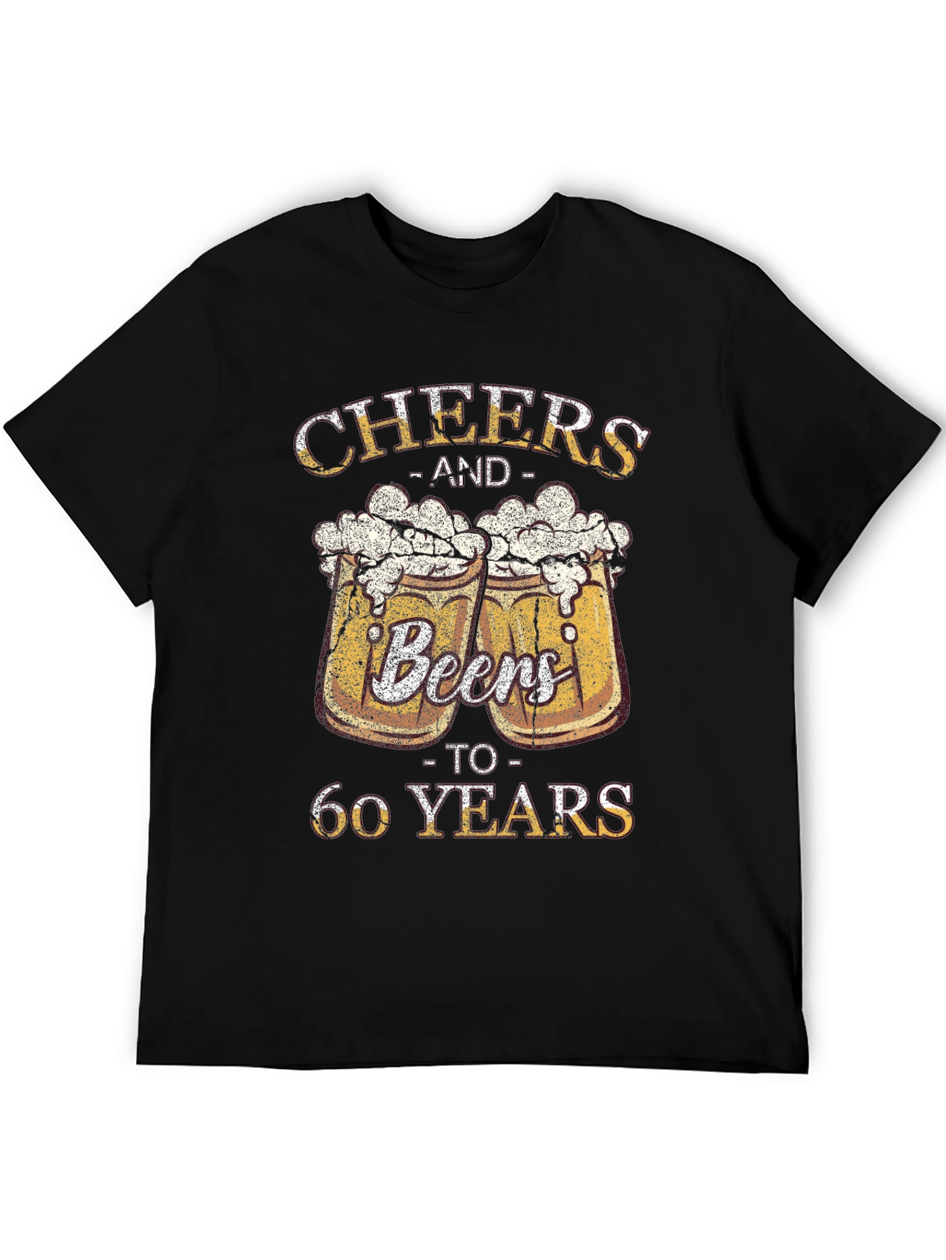 Cheers and Beers to 60 Years T-Shirt