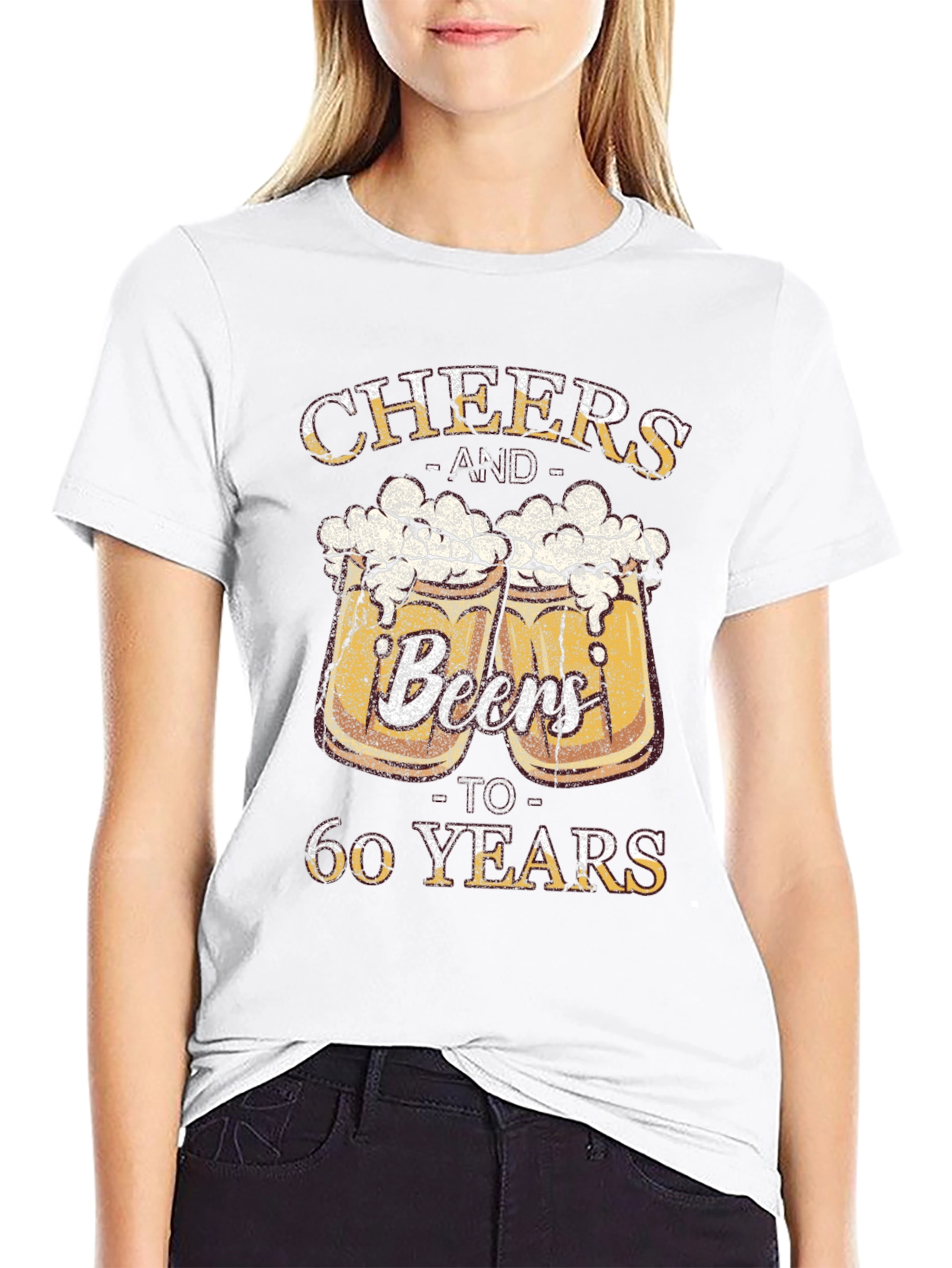 Cheers and Beers to 60 Years T-Shirt