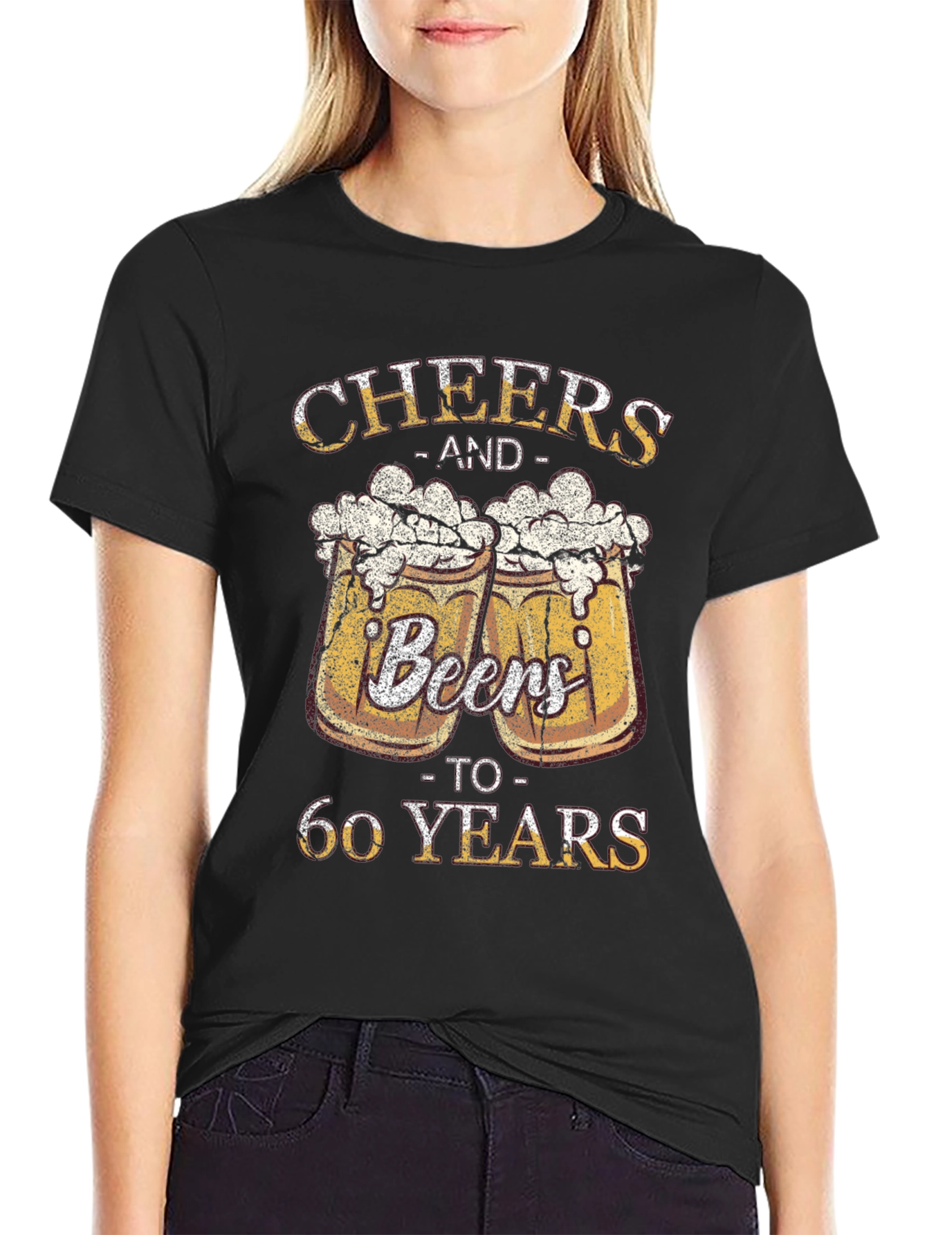 Cheers and Beers to 60 Years T-Shirt