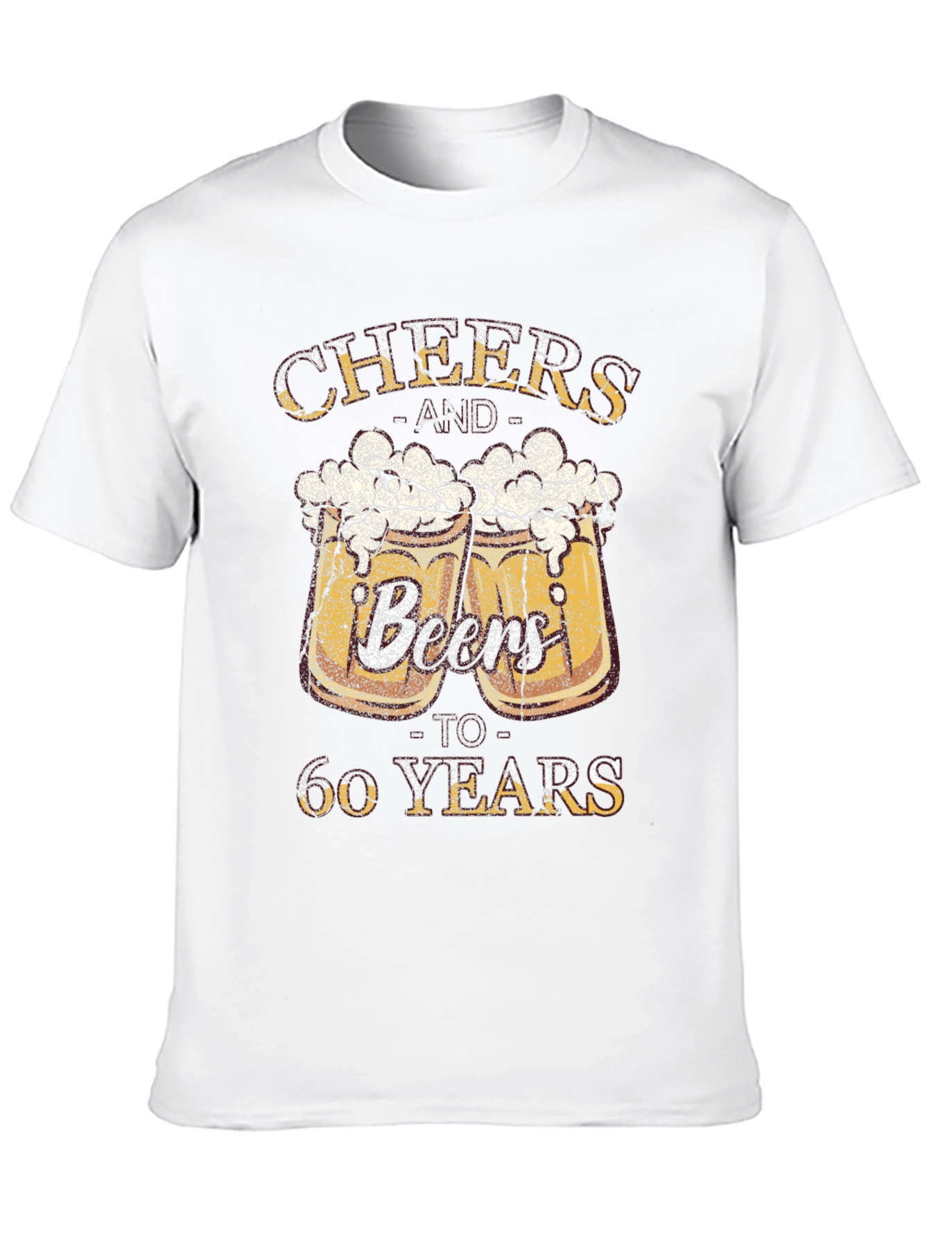 Cheers and Beers to 60 Years T-Shirt
