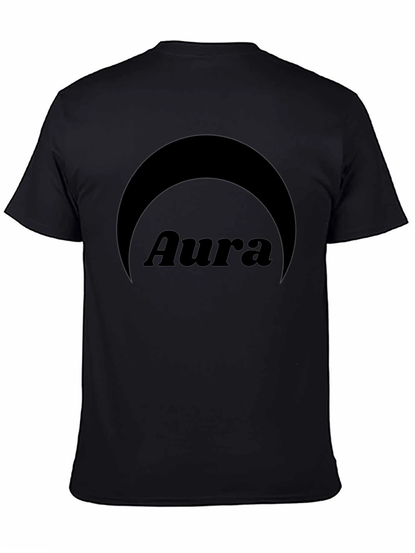 Aura Graphic T-Shirt - Classic Black Tee