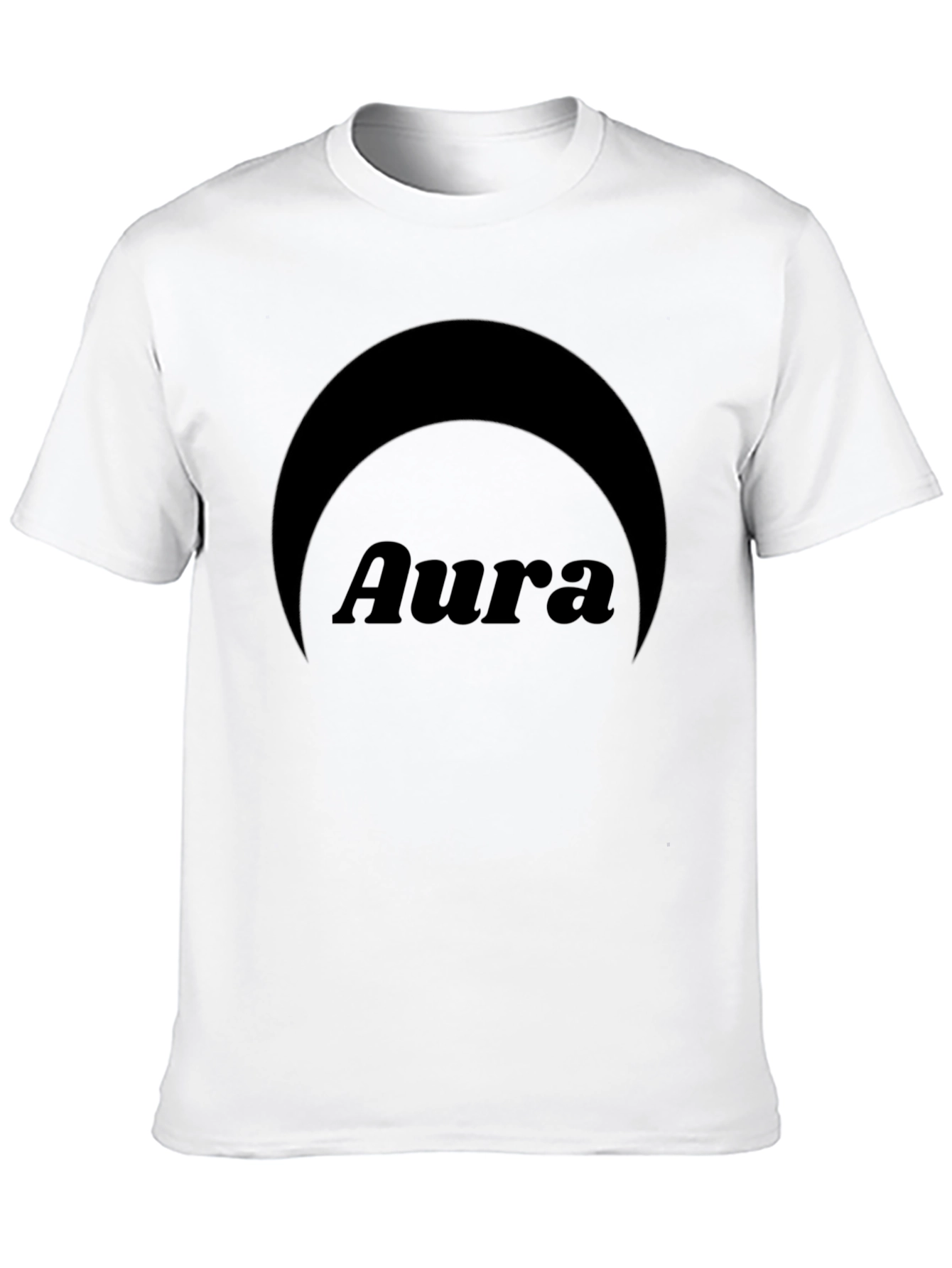Aura Graphic T-Shirt - Classic Black Tee
