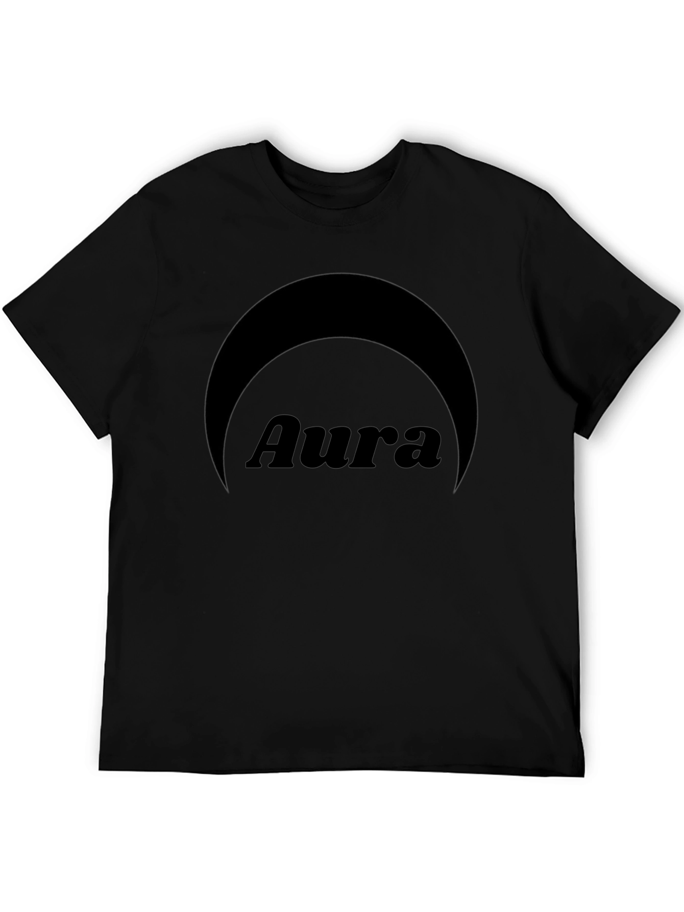 Aura Graphic T-Shirt - Classic Black Tee