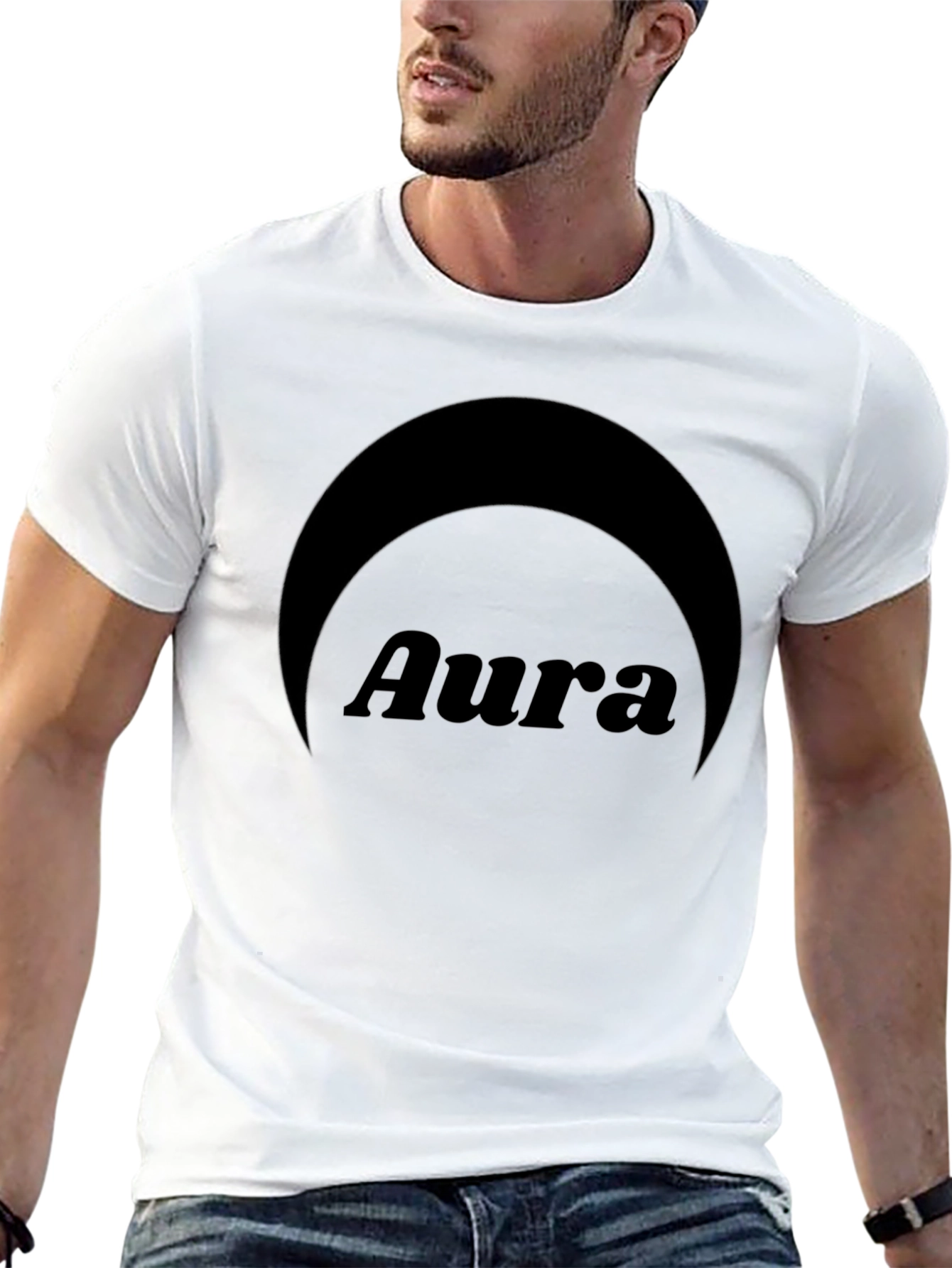 Aura Graphic T-Shirt - Classic Black Tee