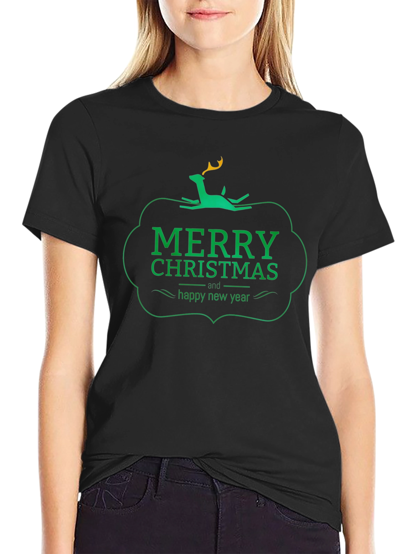 Merry Christmas Holiday Graphic T-Shirt