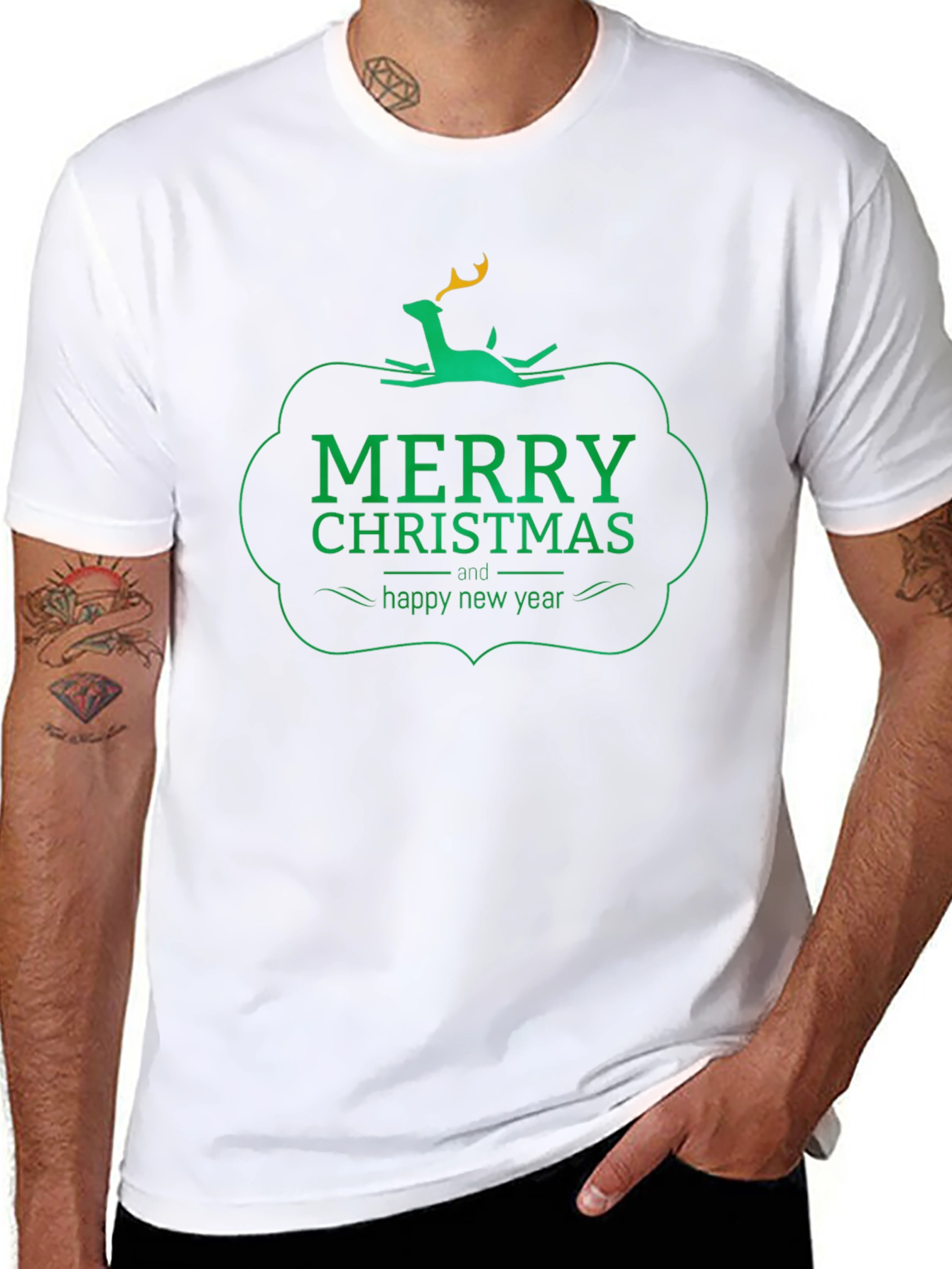 Merry Christmas Holiday Graphic T-Shirt