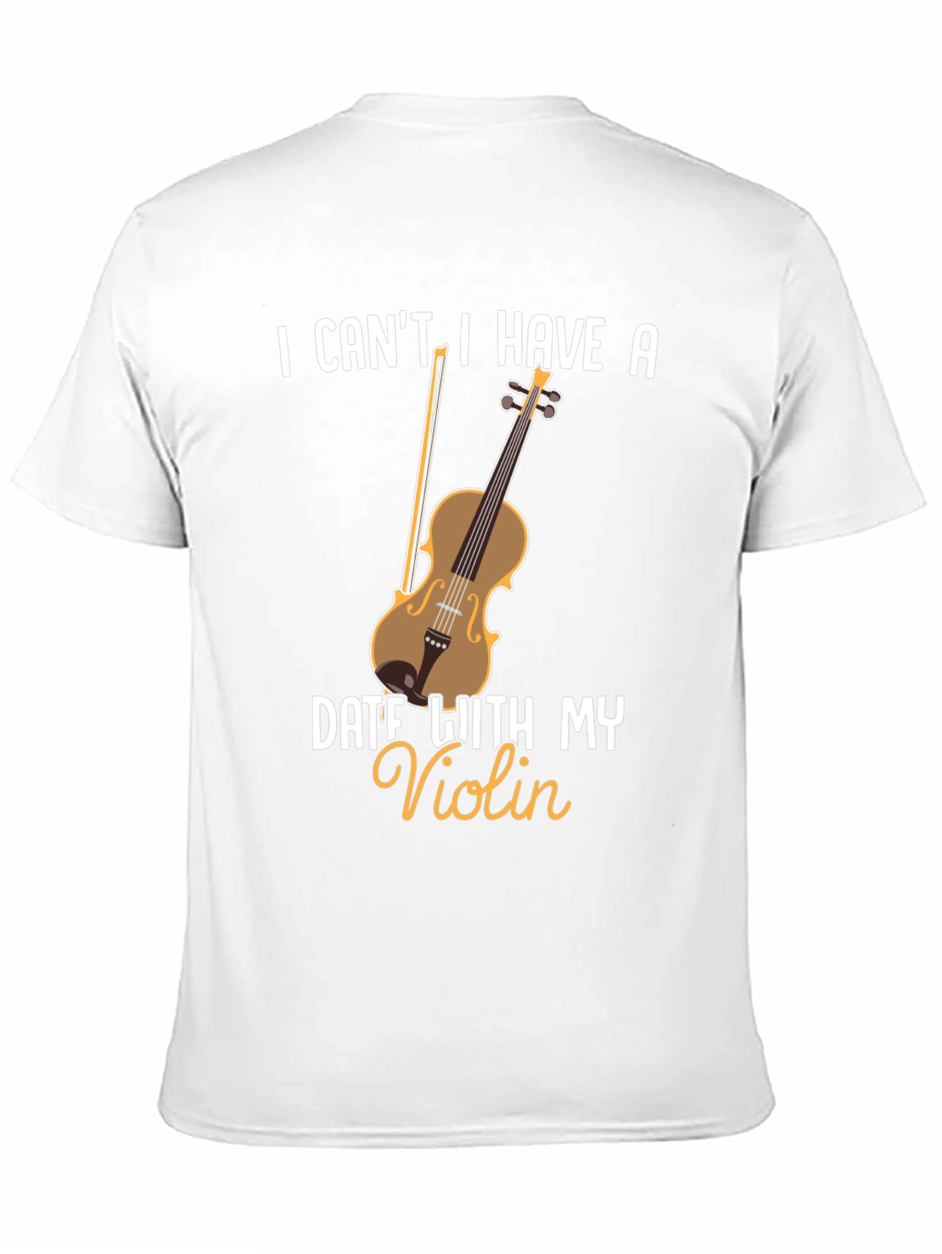 Funny Violin Date T-Shirt