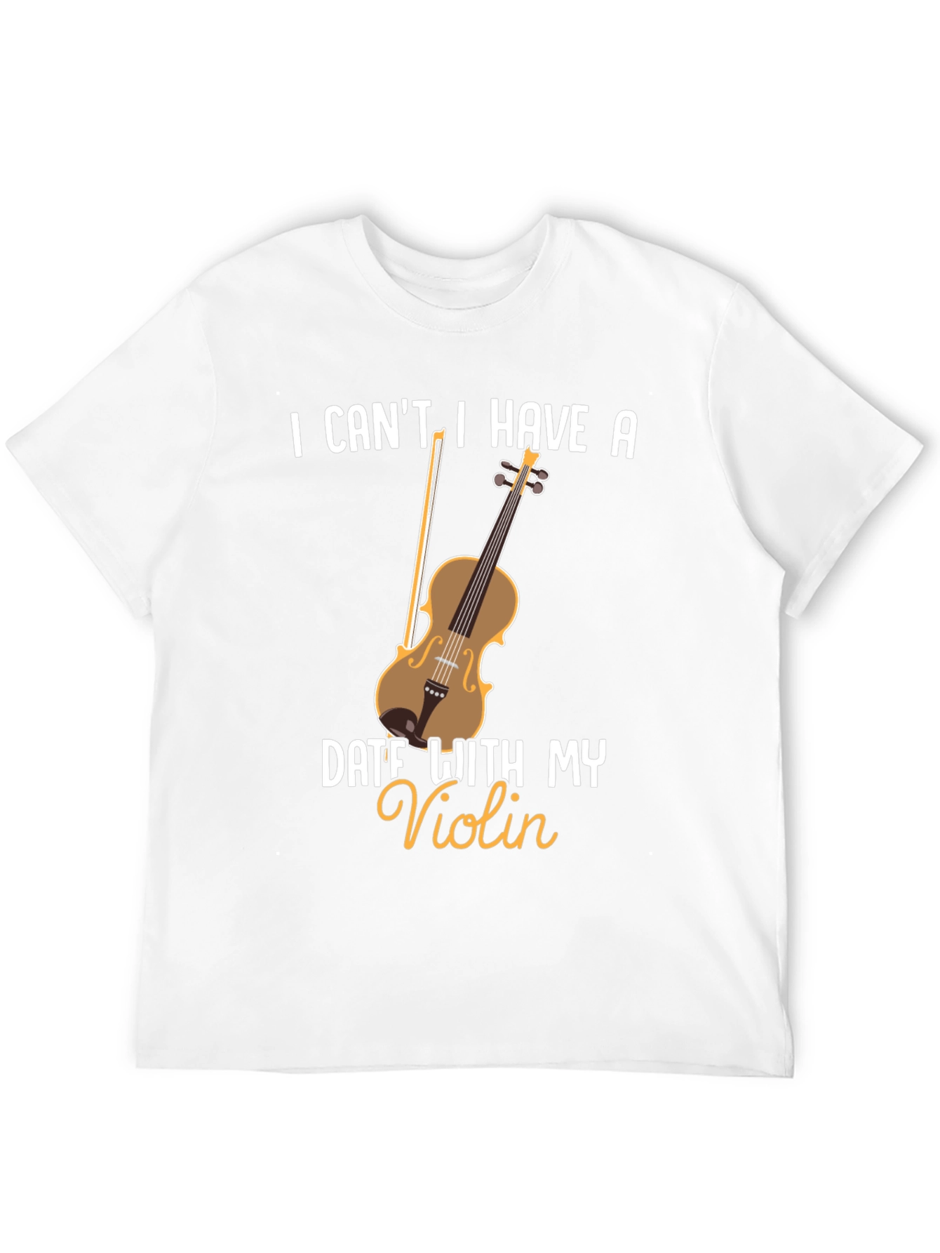 Funny Violin Date T-Shirt