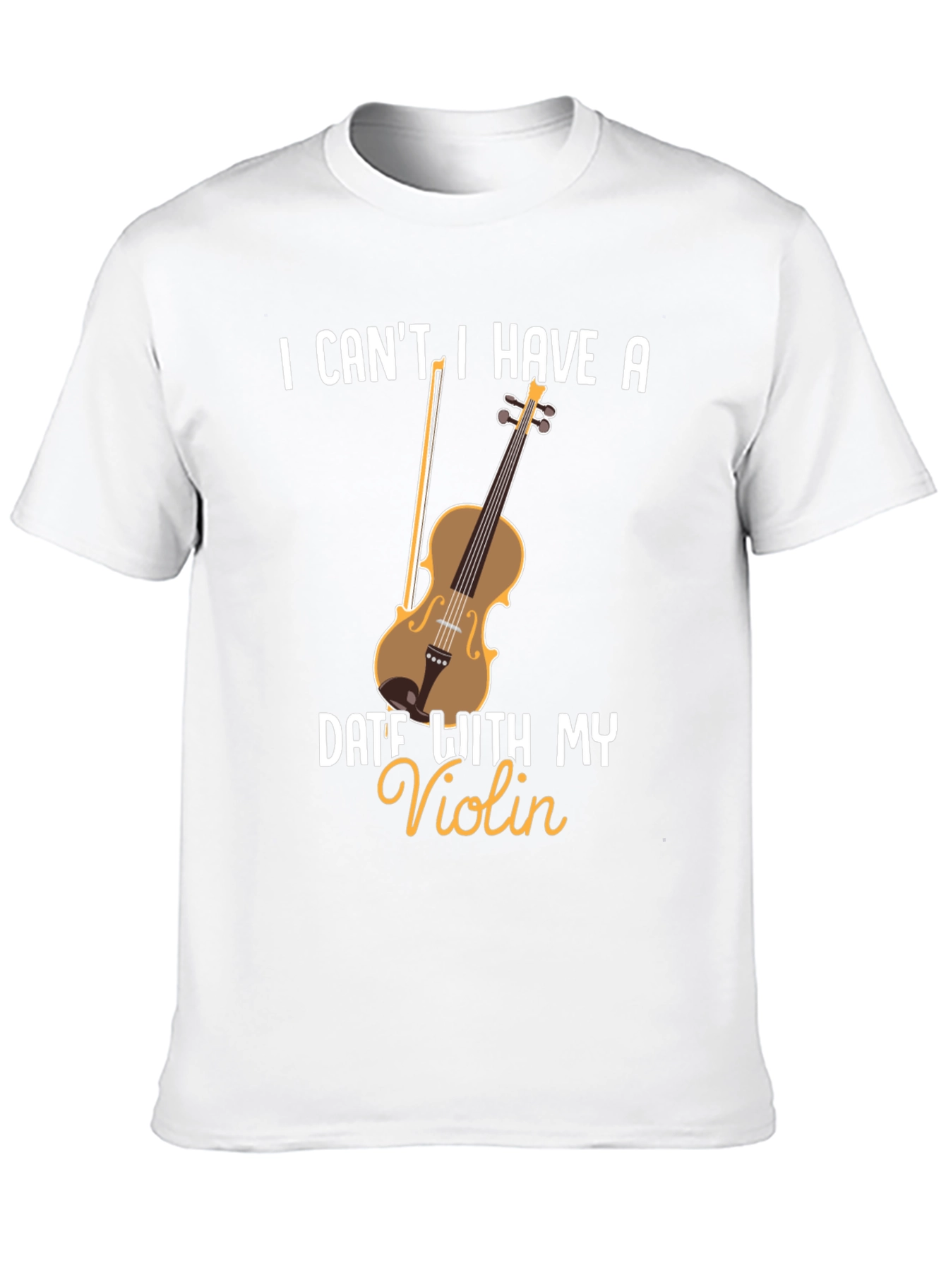 Funny Violin Date T-Shirt