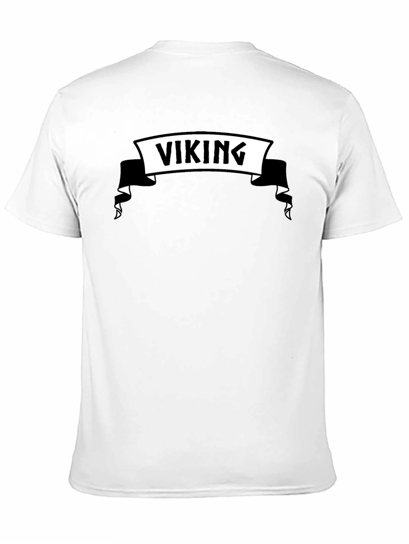 Viking Graphic Black T-Shirt