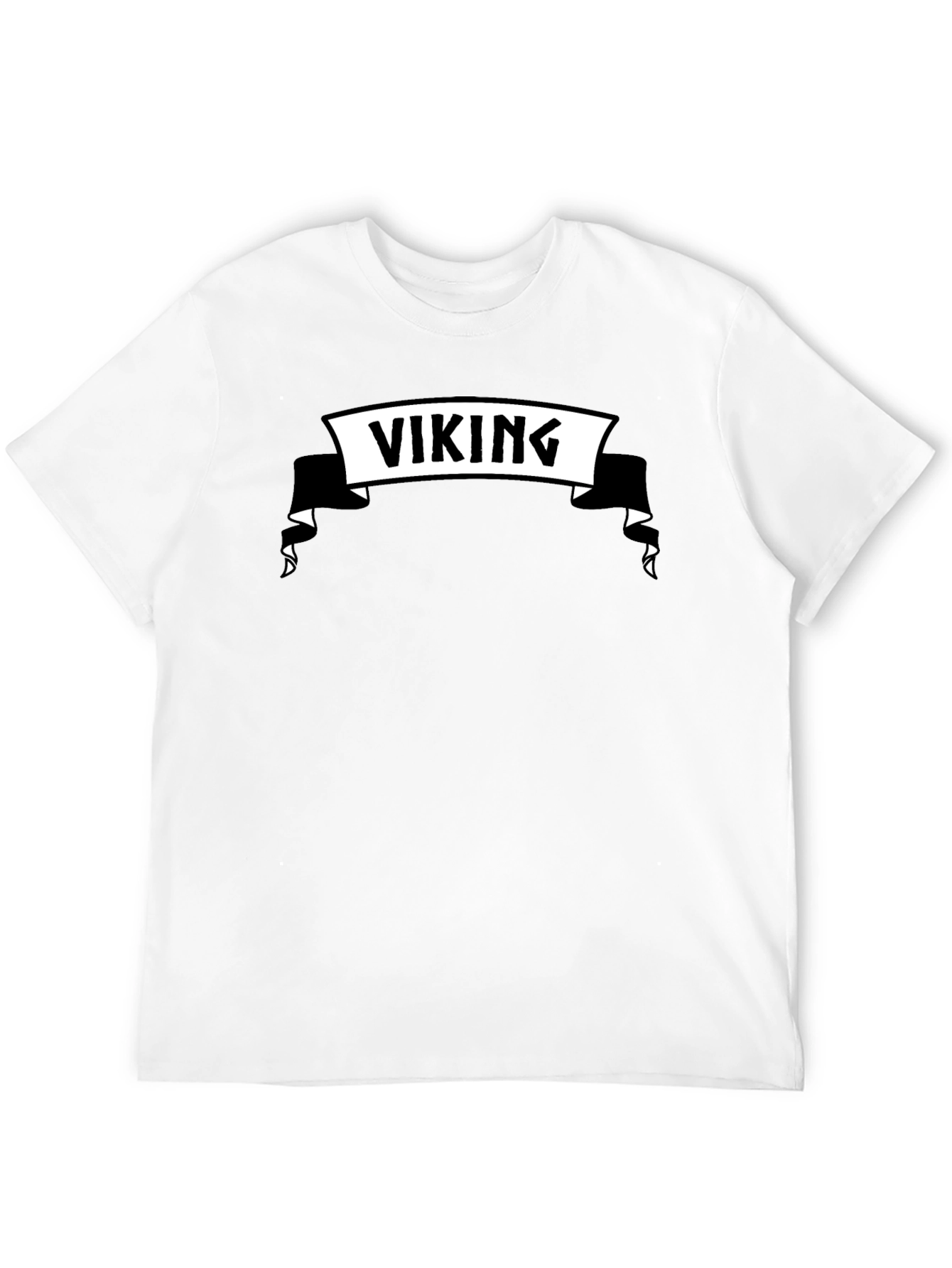 Viking Graphic Black T-Shirt