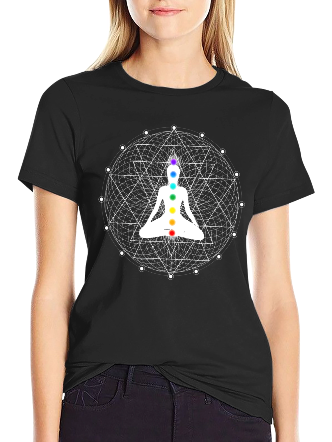 Chakra Meditation T-Shirt - Spiritual Yoga Tee