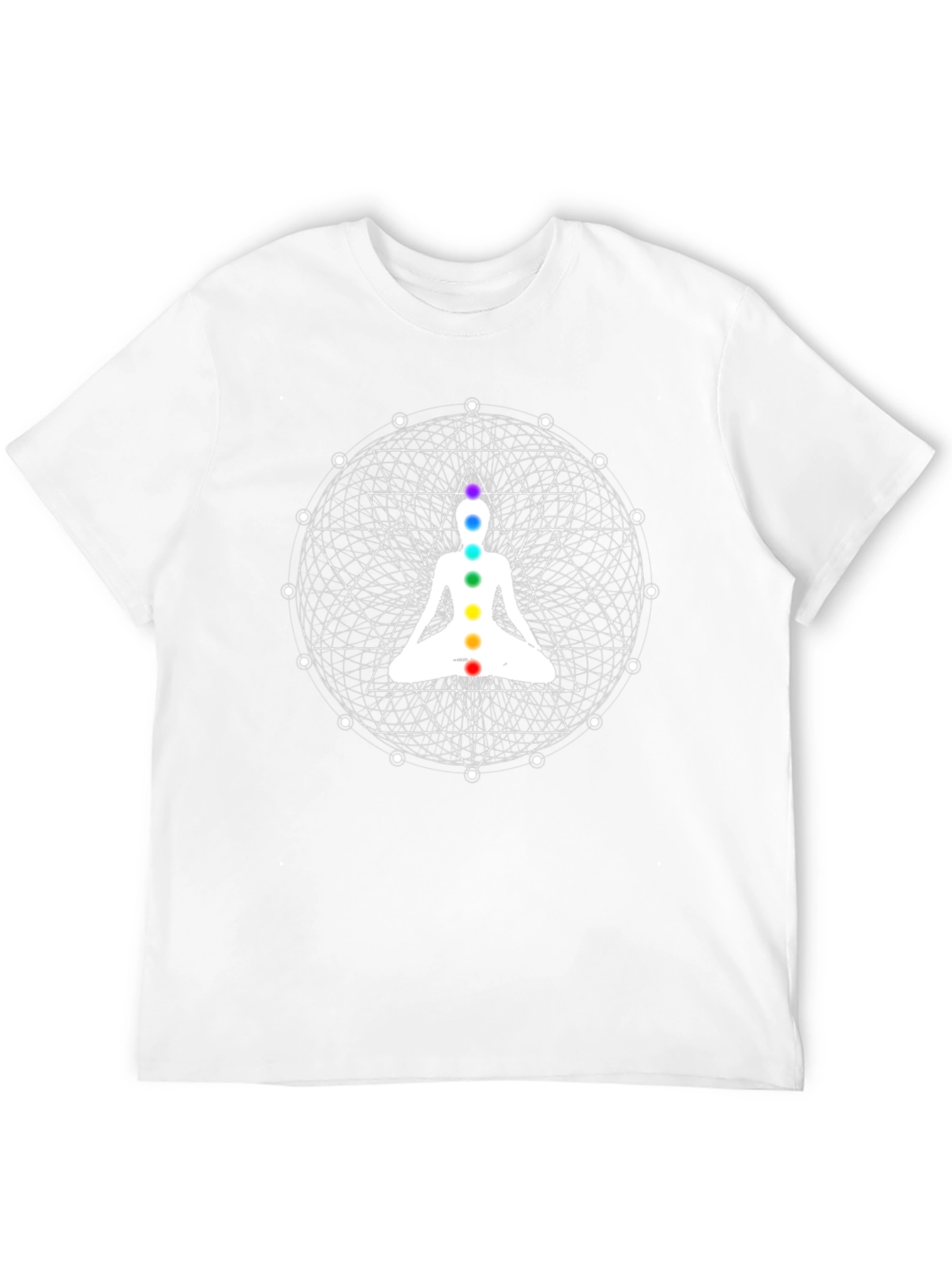 Chakra Meditation T-Shirt - Spiritual Yoga Tee
