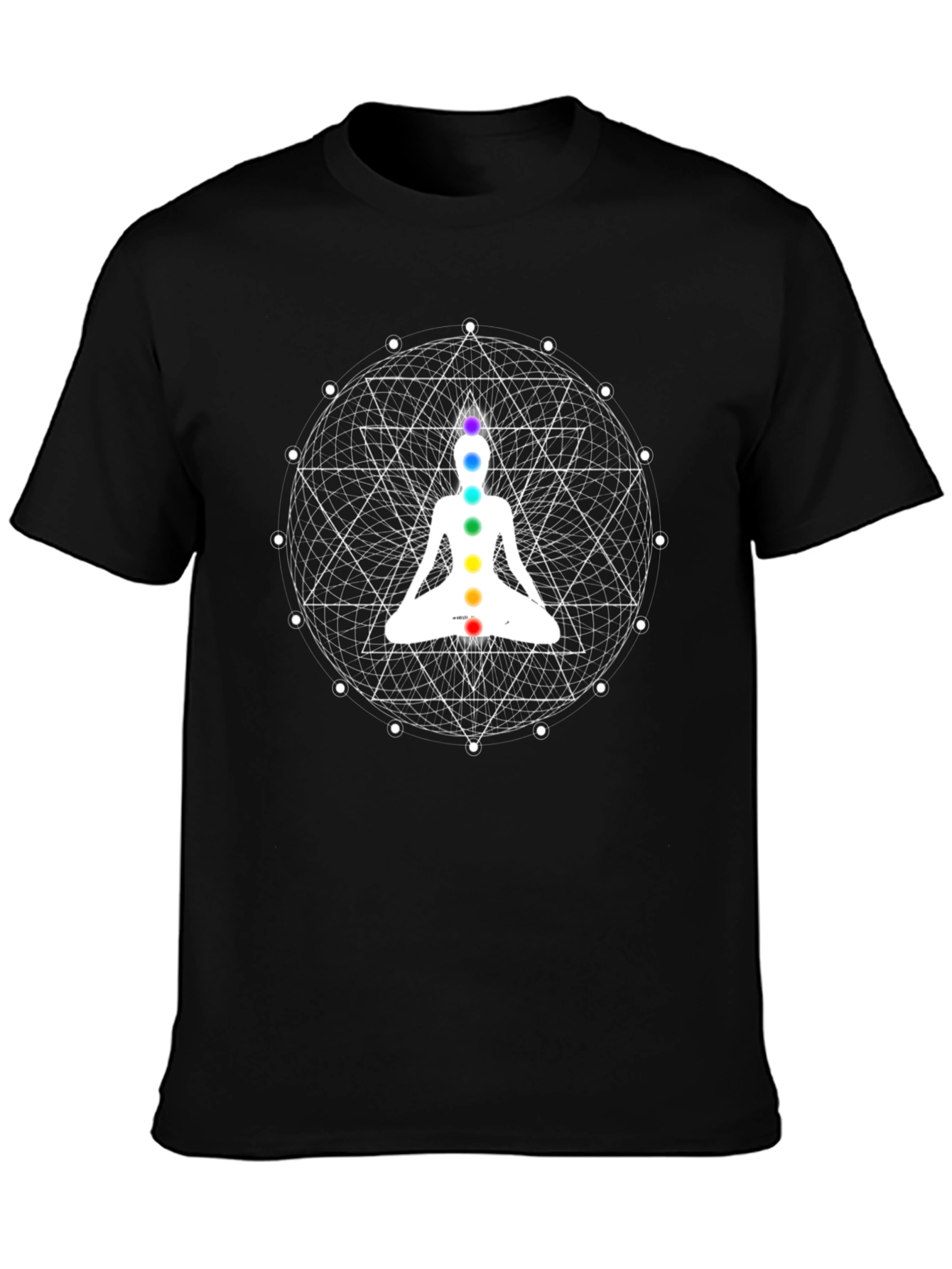 Chakra Meditation T-Shirt - Spiritual Yoga Tee