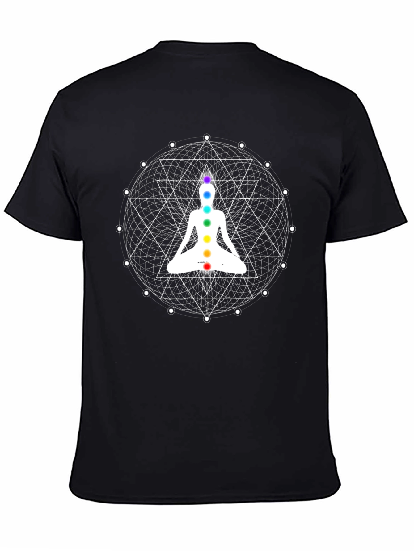 Chakra Meditation T-Shirt - Spiritual Yoga Tee