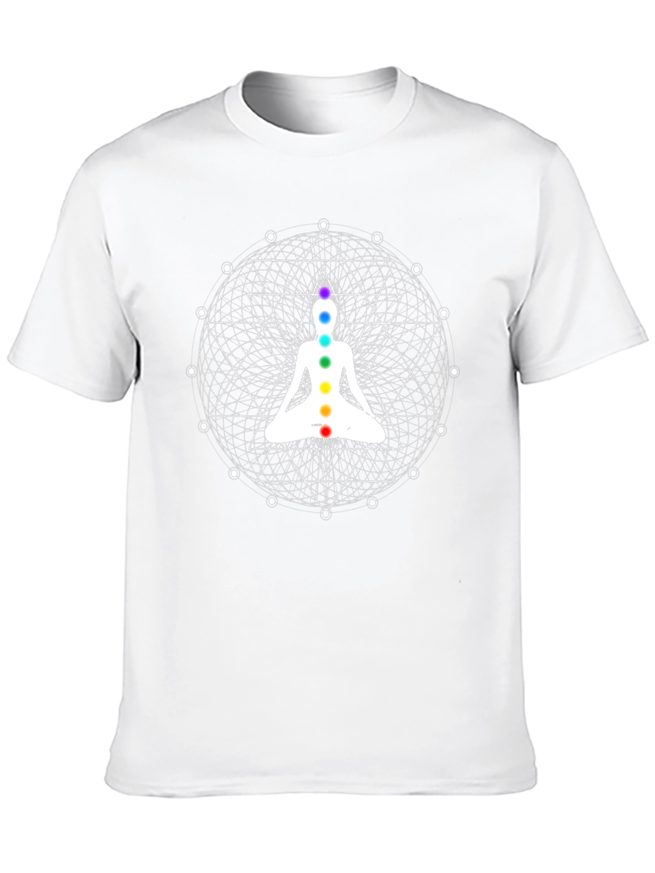 Chakra Meditation T-Shirt - Spiritual Yoga Tee