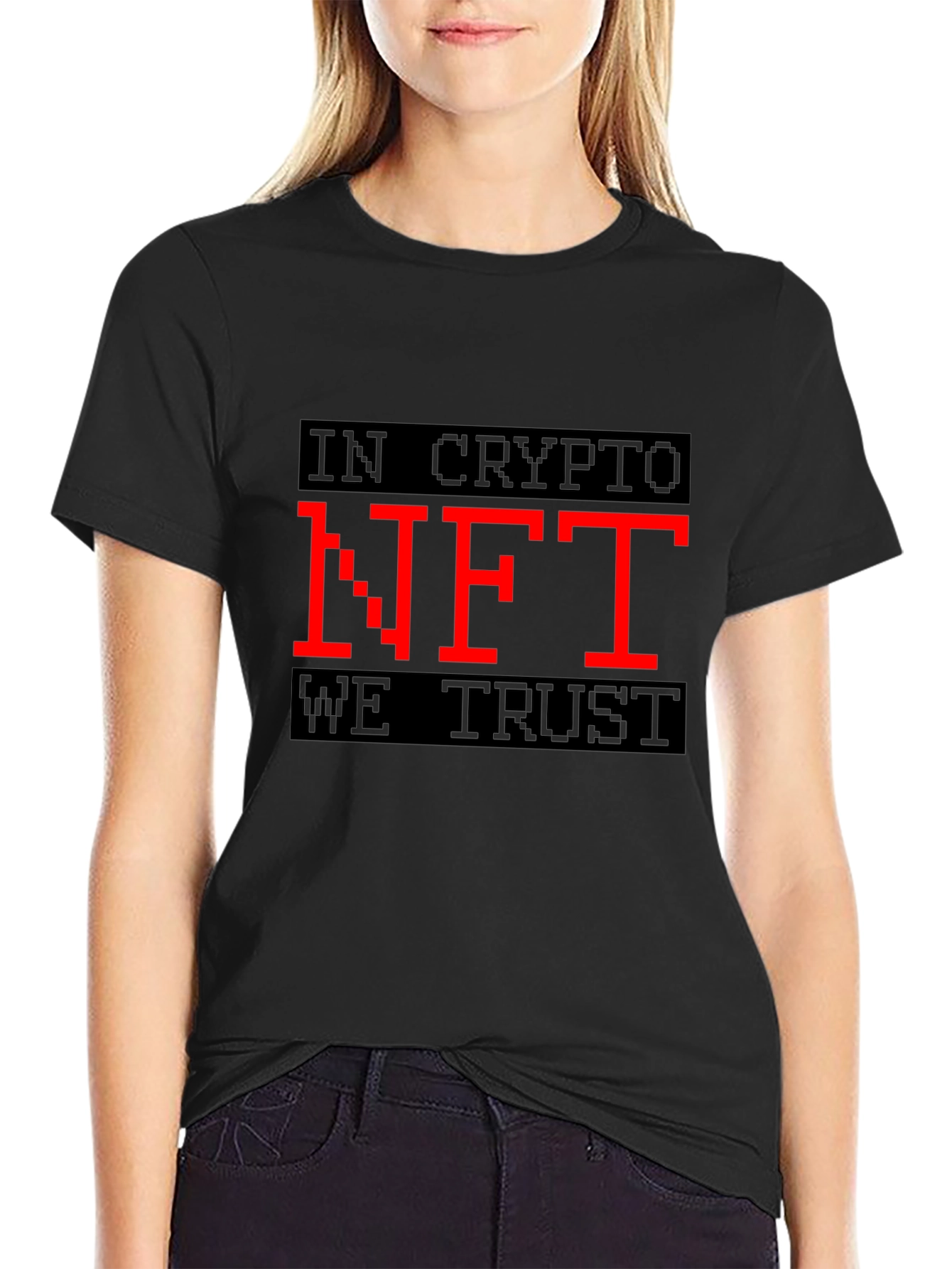 Crypto NFT Trust Tee - Trendy Graphic T-Shirt