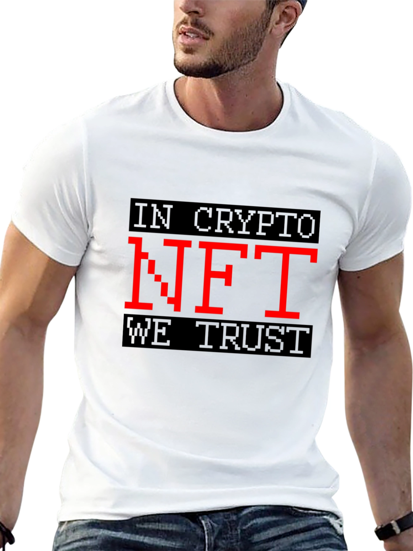 Crypto NFT Trust Tee - Trendy Graphic T-Shirt