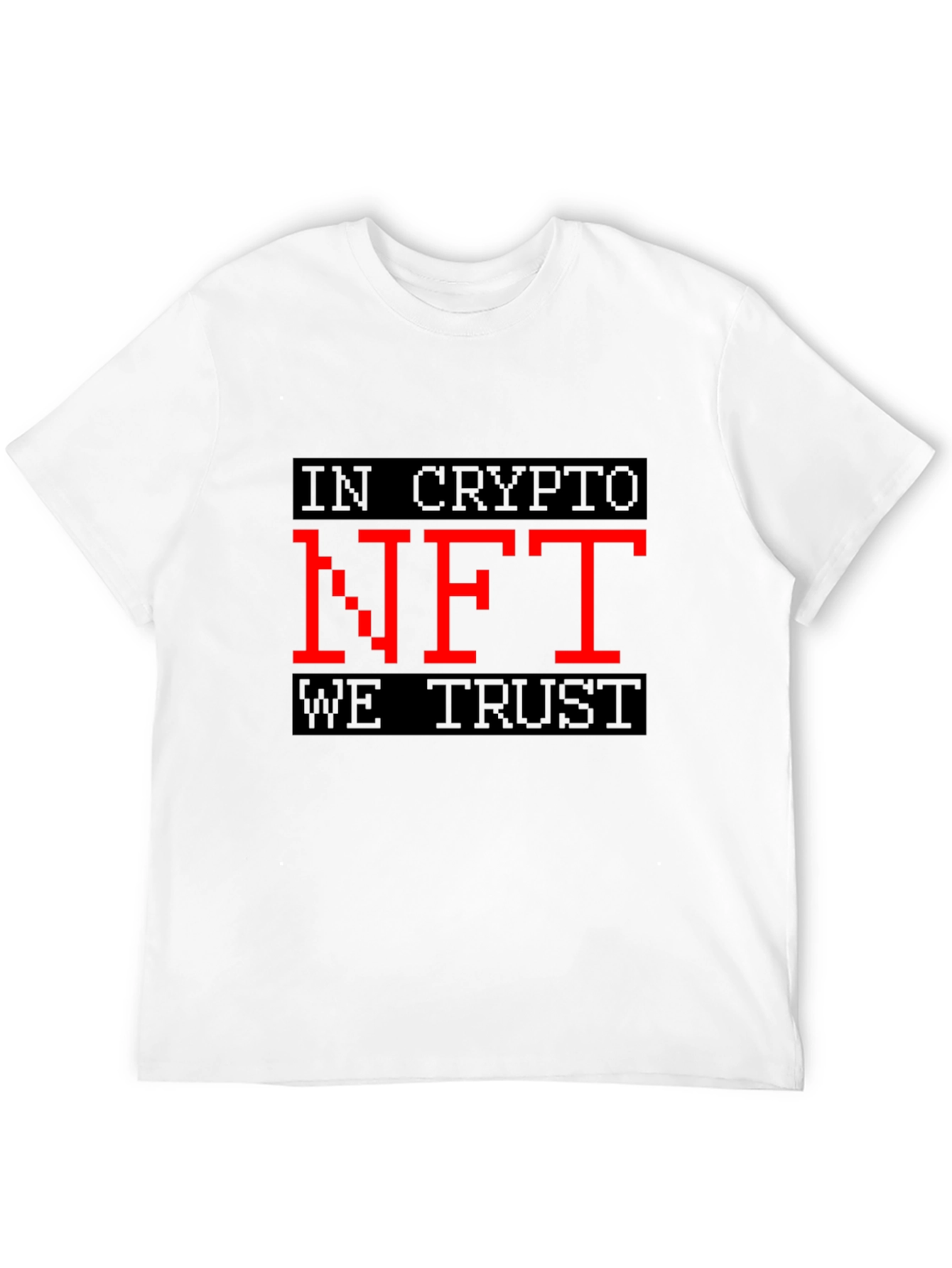 Crypto NFT Trust Tee - Trendy Graphic T-Shirt