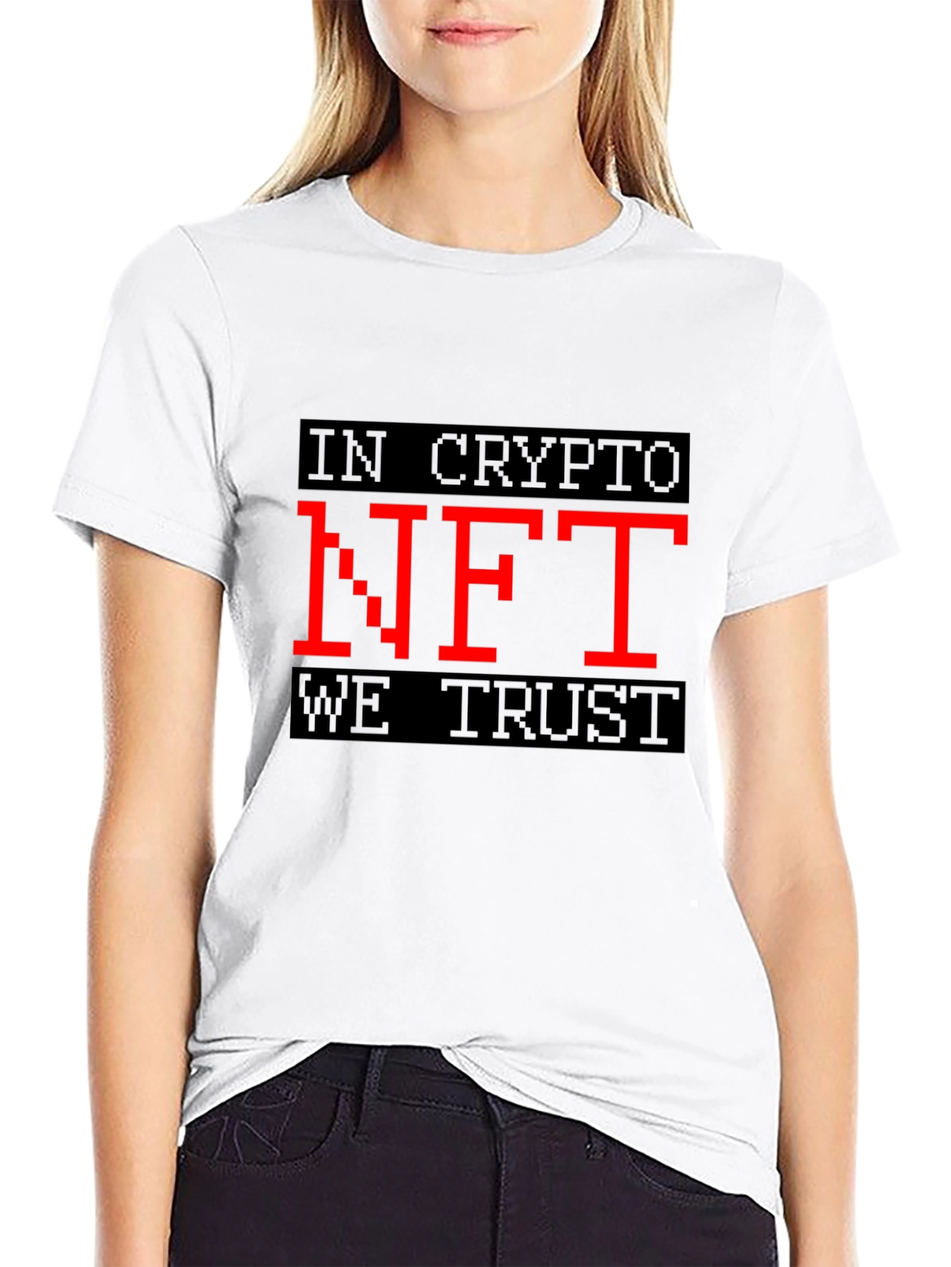 Crypto NFT Trust Tee - Trendy Graphic T-Shirt
