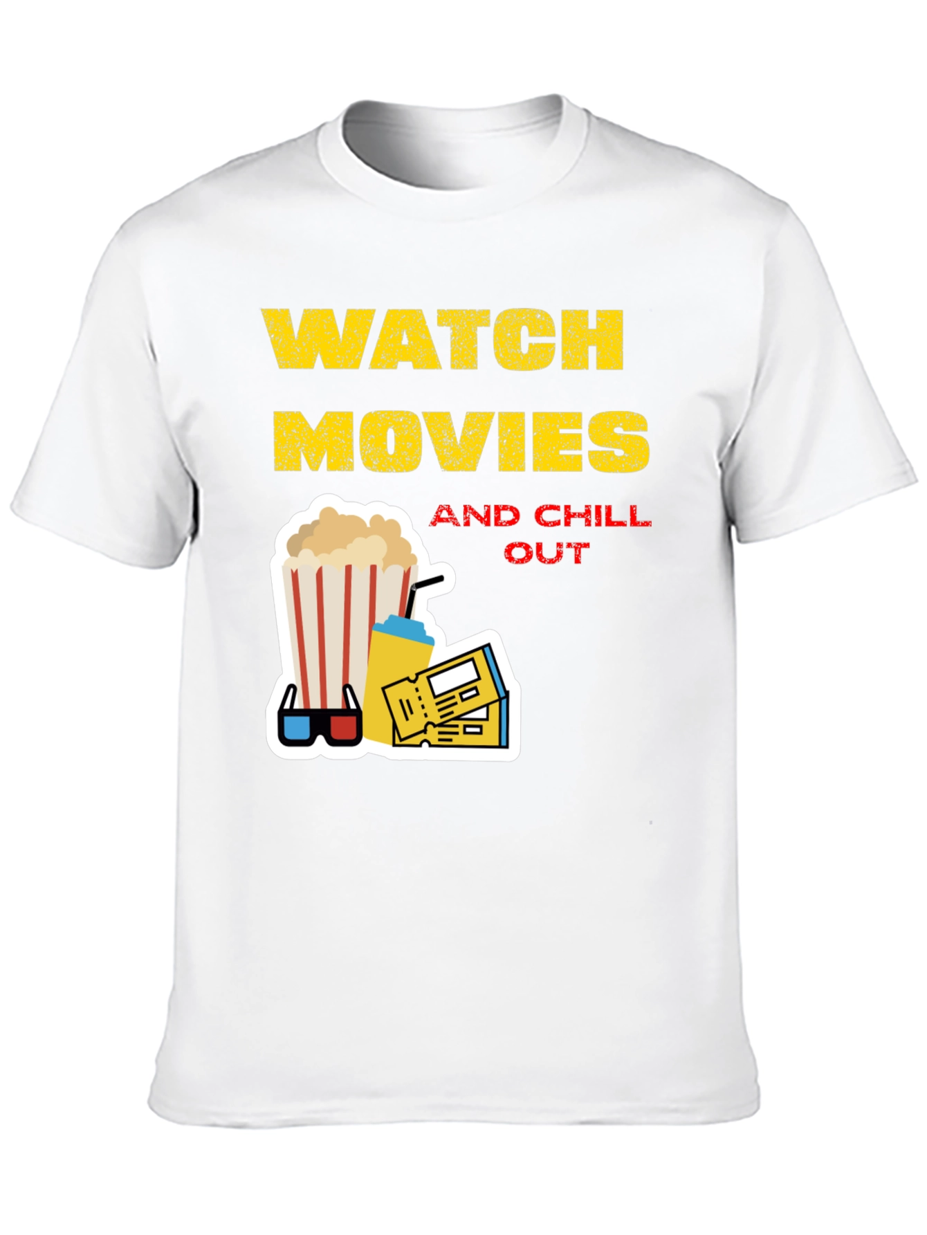 Watch Movies & Chill Out Graphic Tee