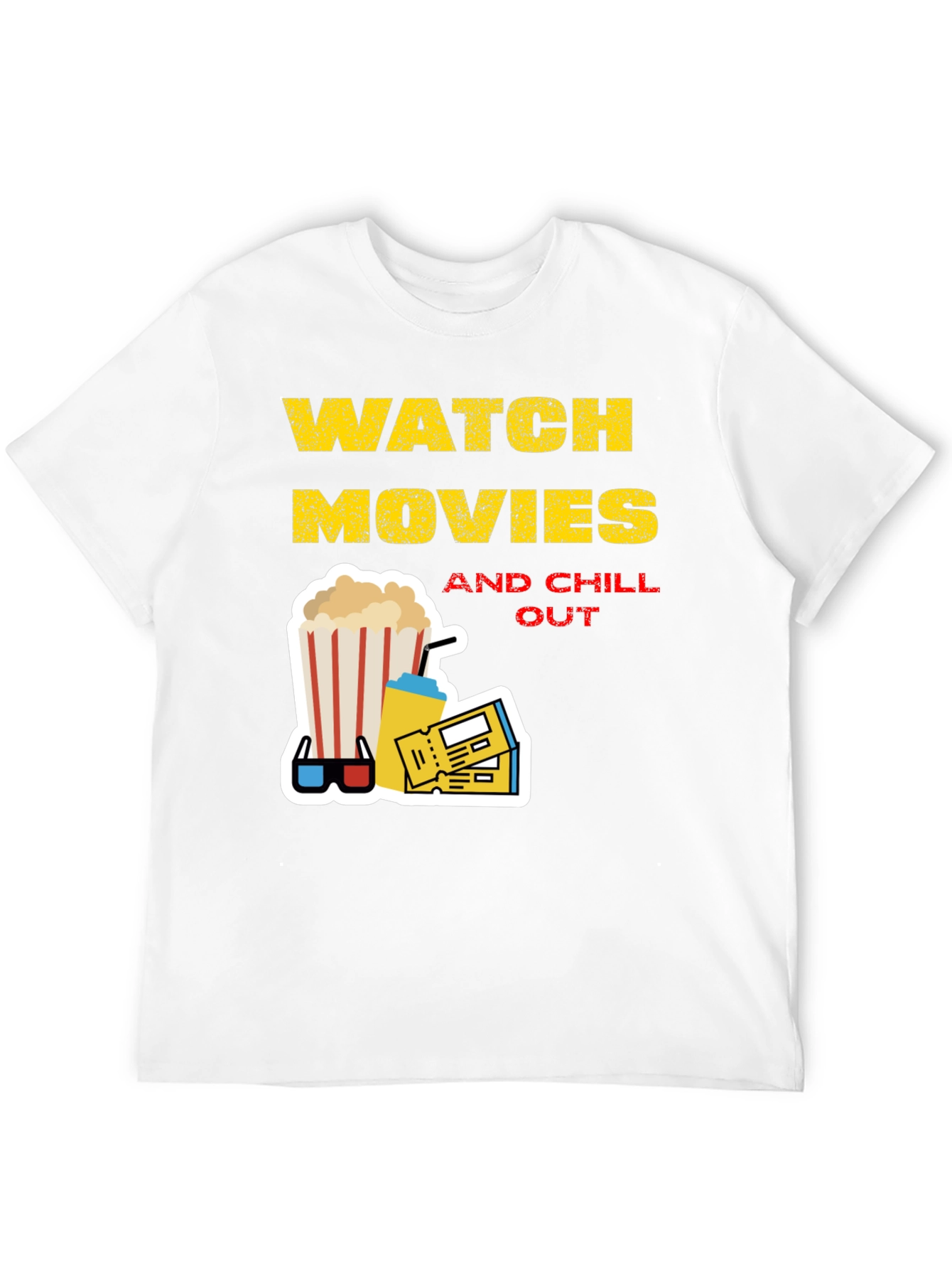 Watch Movies & Chill Out Graphic Tee