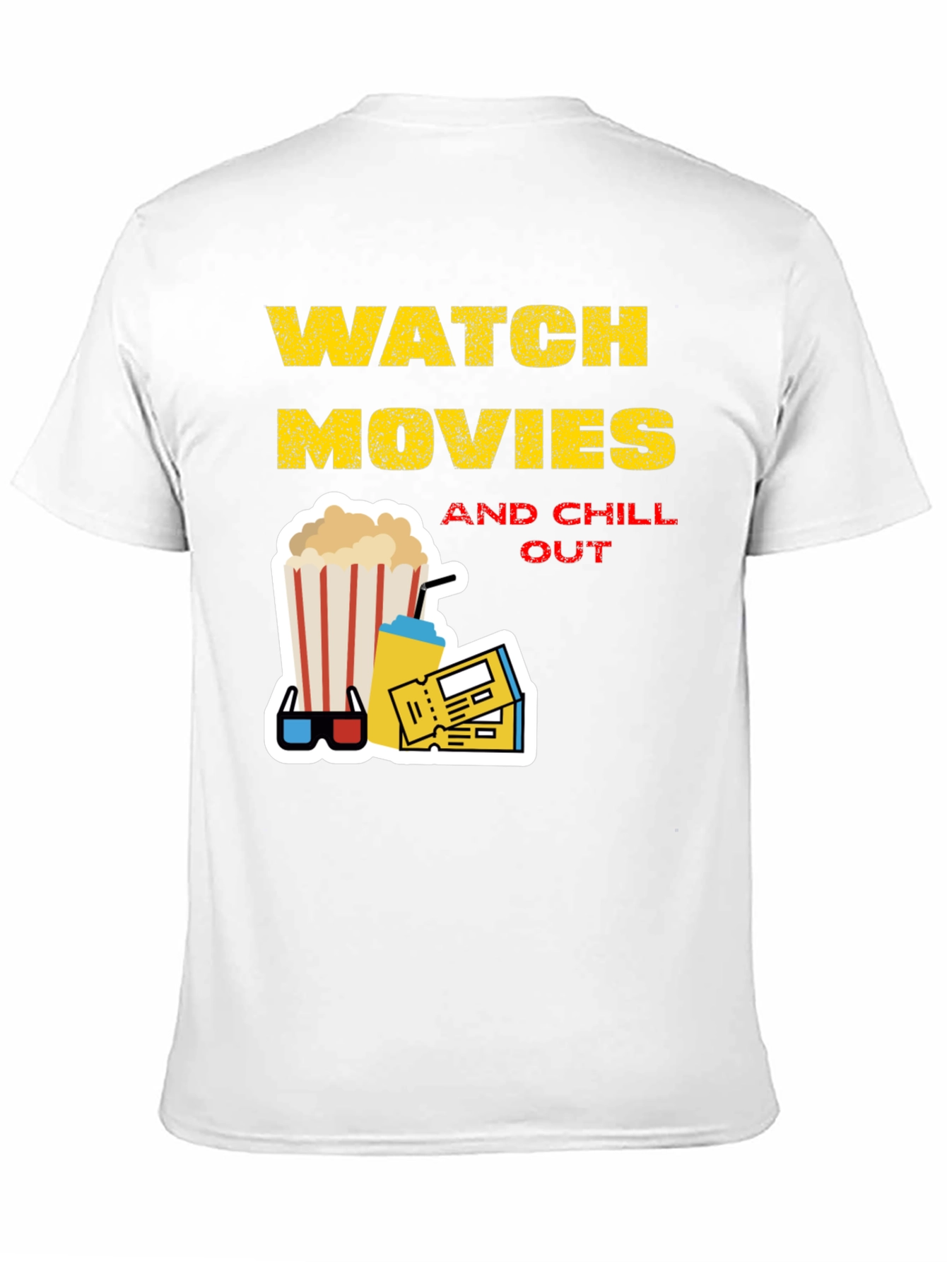 Watch Movies & Chill Out Graphic Tee