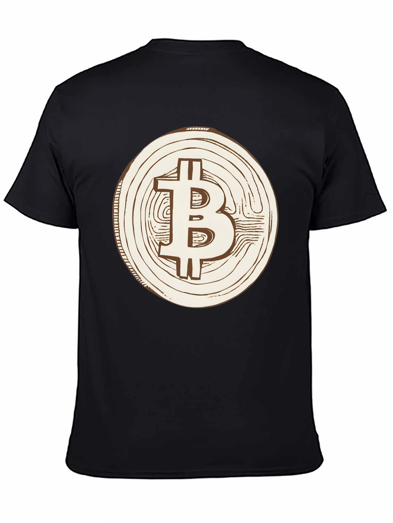 Bitcoin Logo Graphic Tee - Crypto Currency Fan Shirt