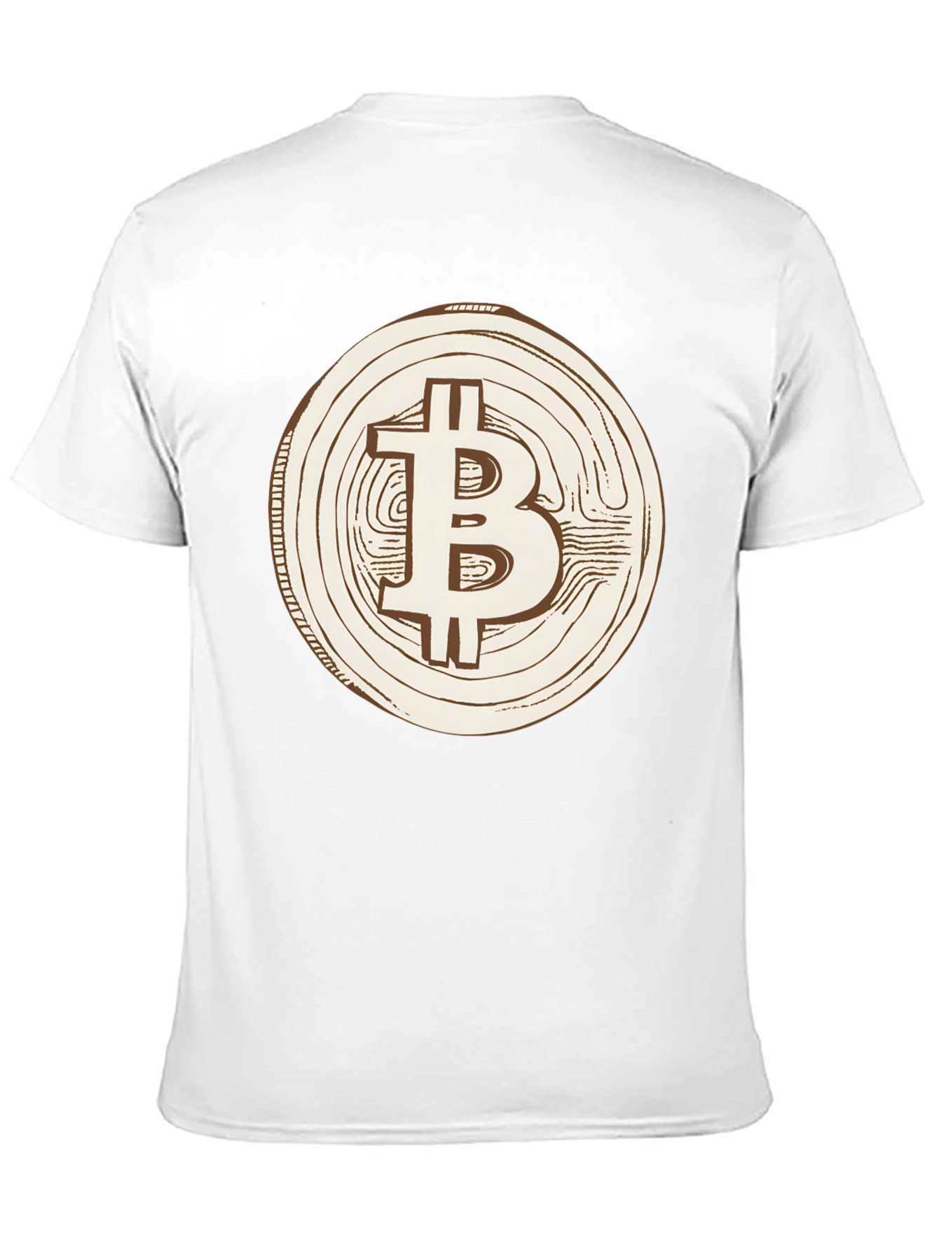 Bitcoin Logo Graphic Tee - Crypto Currency Fan Shirt