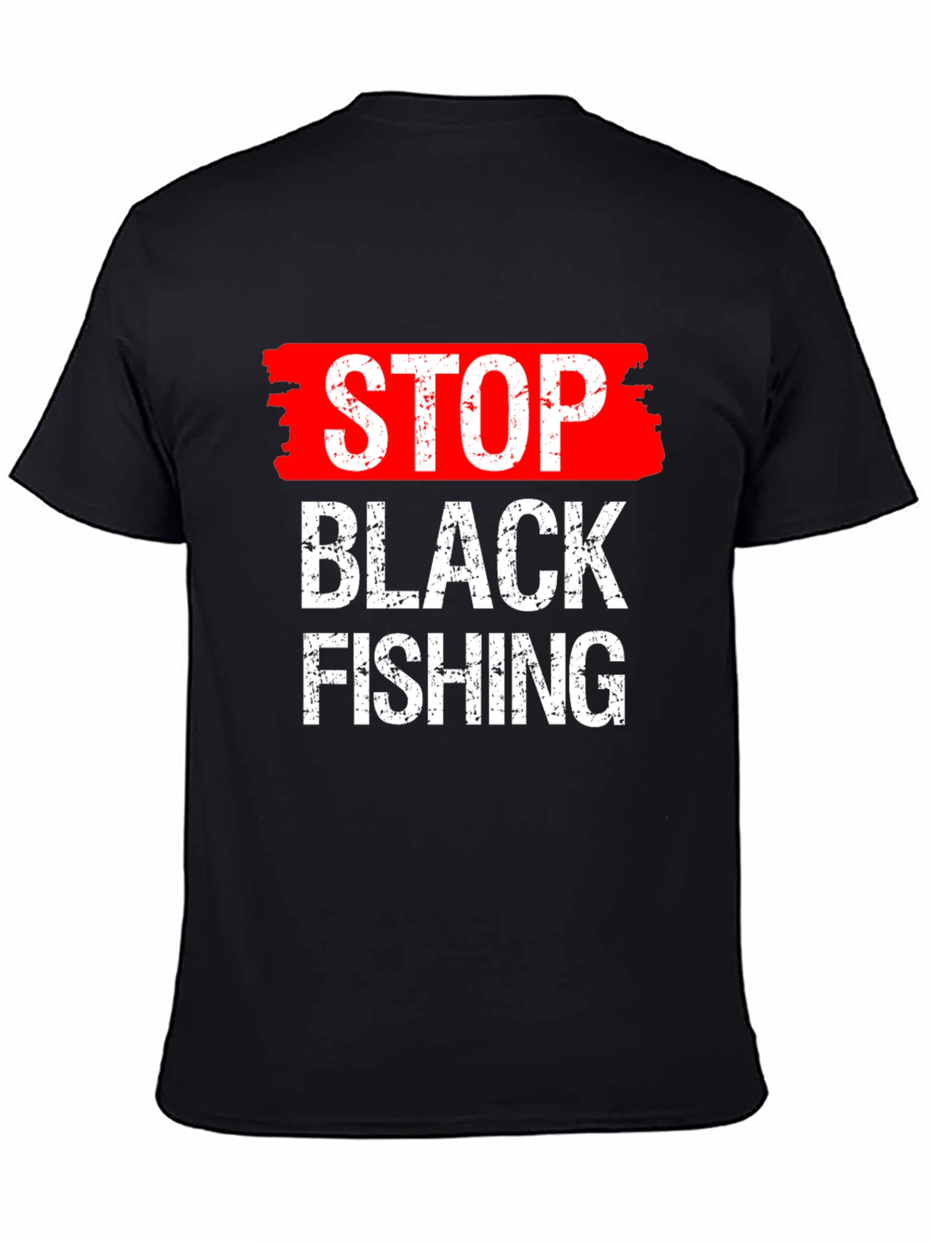 Stop Black Fishing Graphic Tee