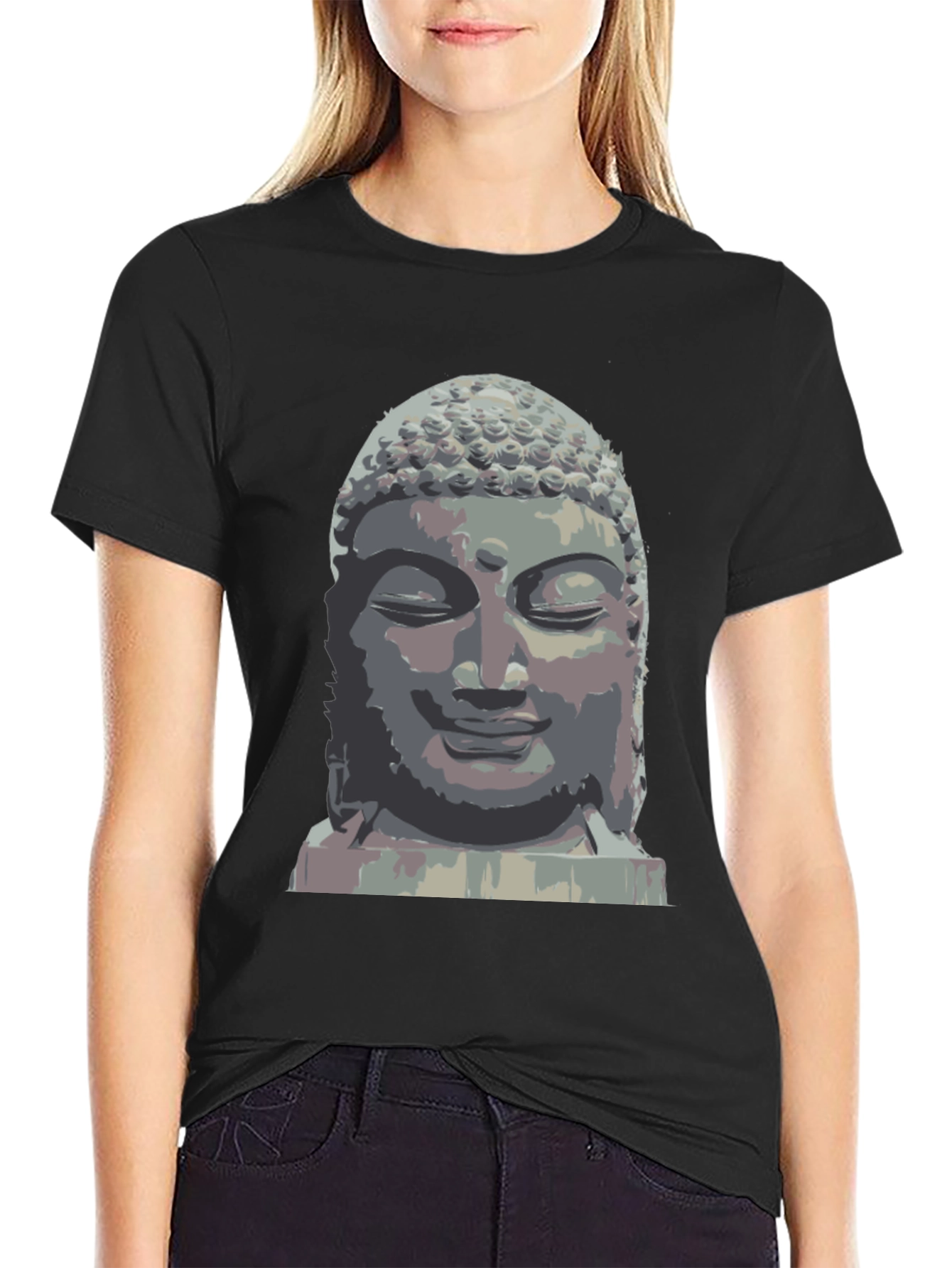 Buddha Graphic Tee - Peaceful Vibes