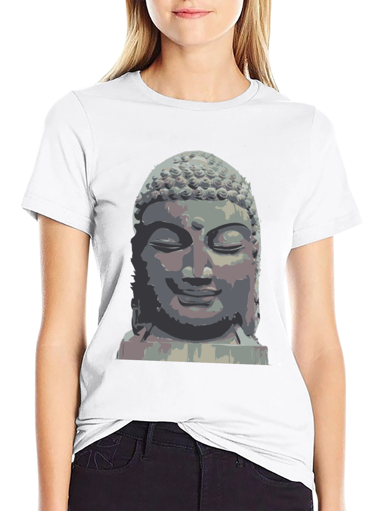Buddha Graphic Tee - Peaceful Vibes