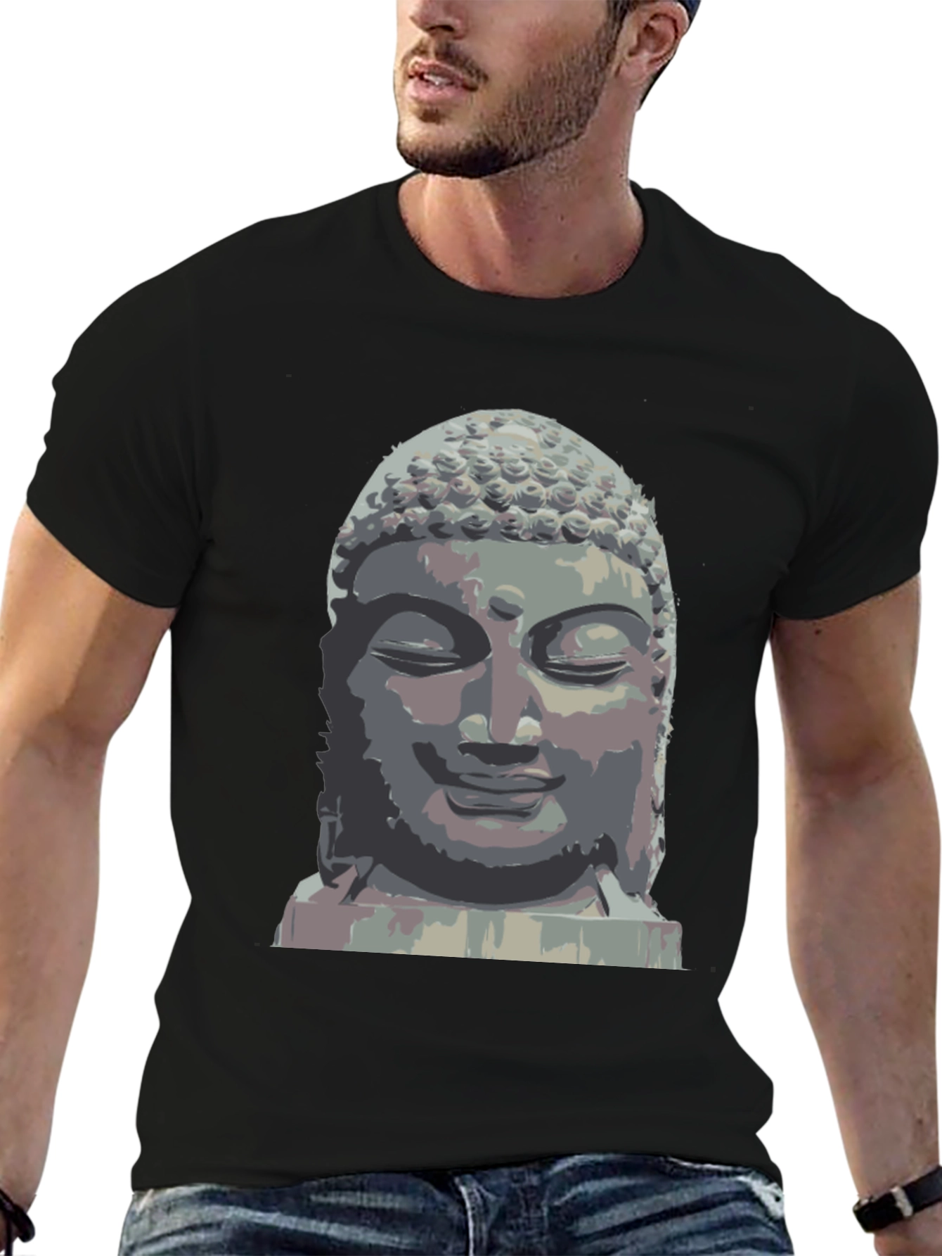 Buddha Graphic Tee - Peaceful Vibes