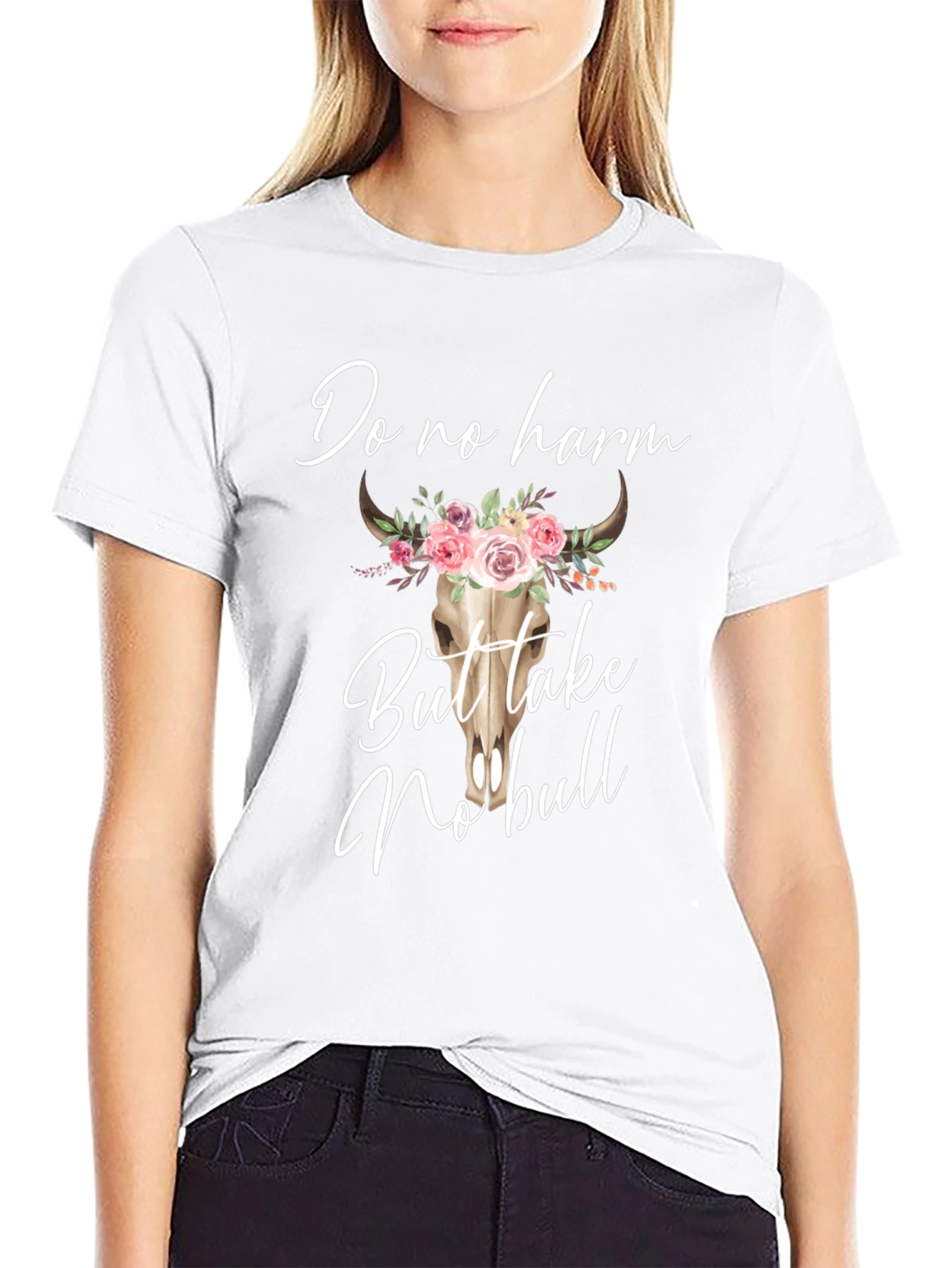 Do No Harm But Take No Bull Graphic Tee