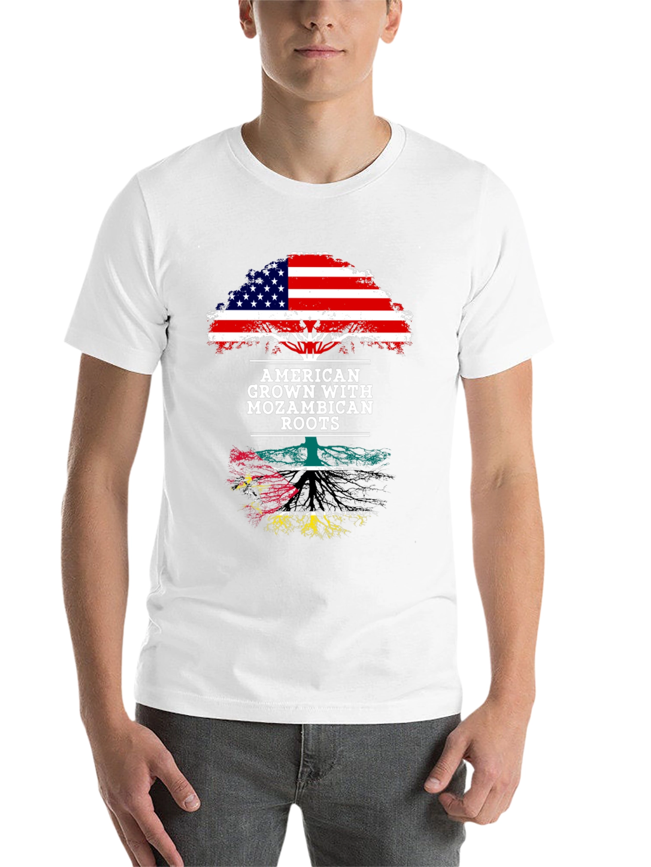 American Grown with Mozambican Roots T-Shirt