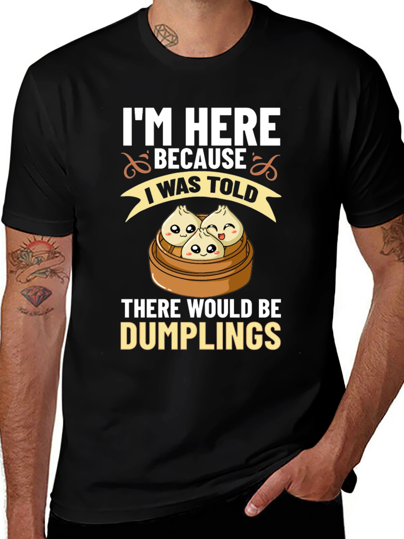Dumpling Lover T-Shirt: Funny Foodie Tee