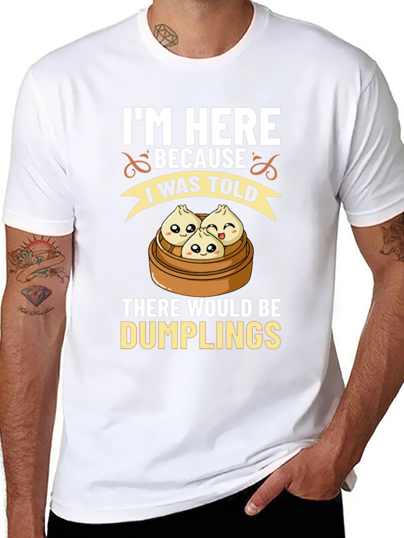 Dumpling Lover T-Shirt: Funny Foodie Tee