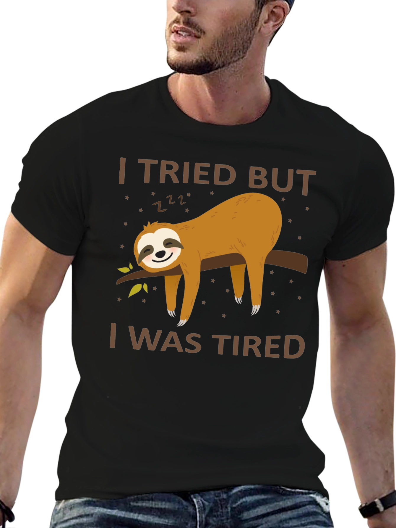 I Tried But I Was Tired Sloth T-Shirt