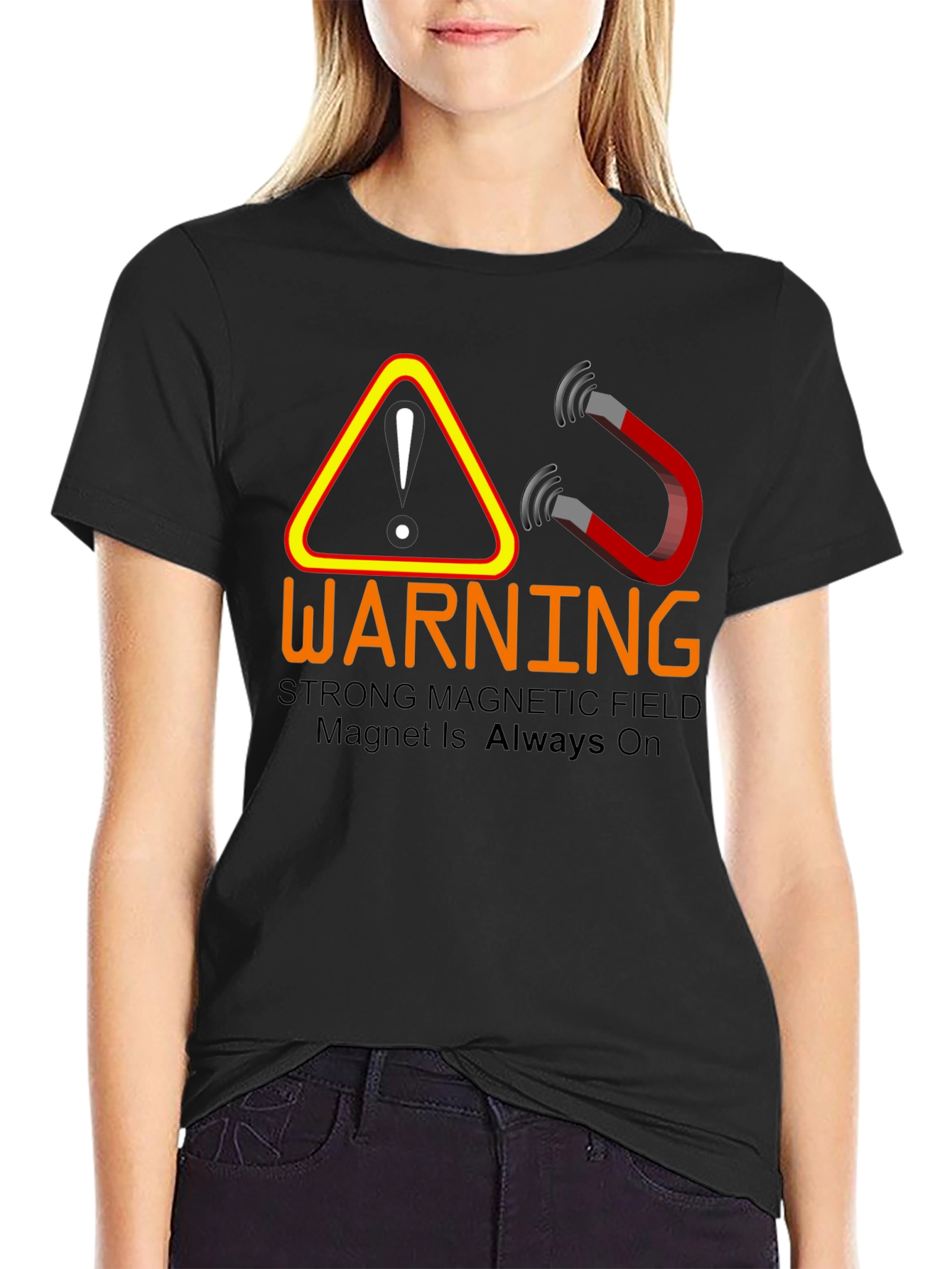 Warning: Strong Magnetic Field T-Shirt