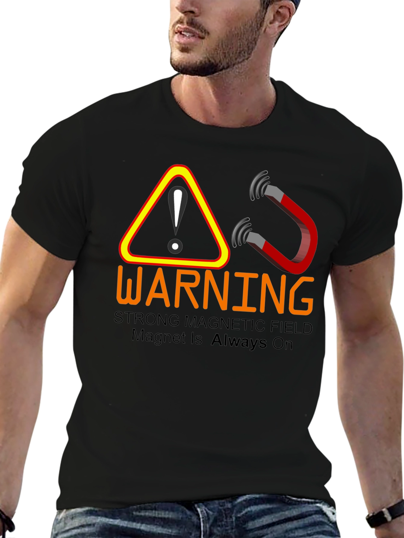 Warning: Strong Magnetic Field T-Shirt