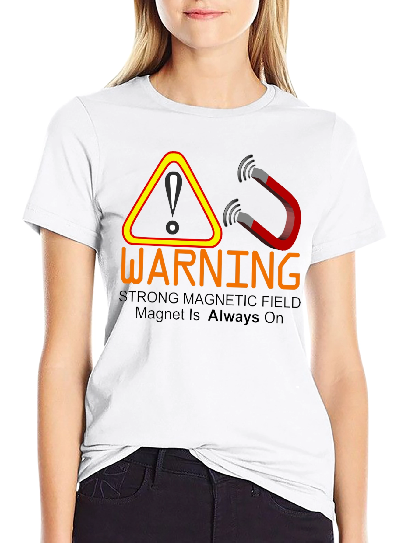 Warning: Strong Magnetic Field T-Shirt