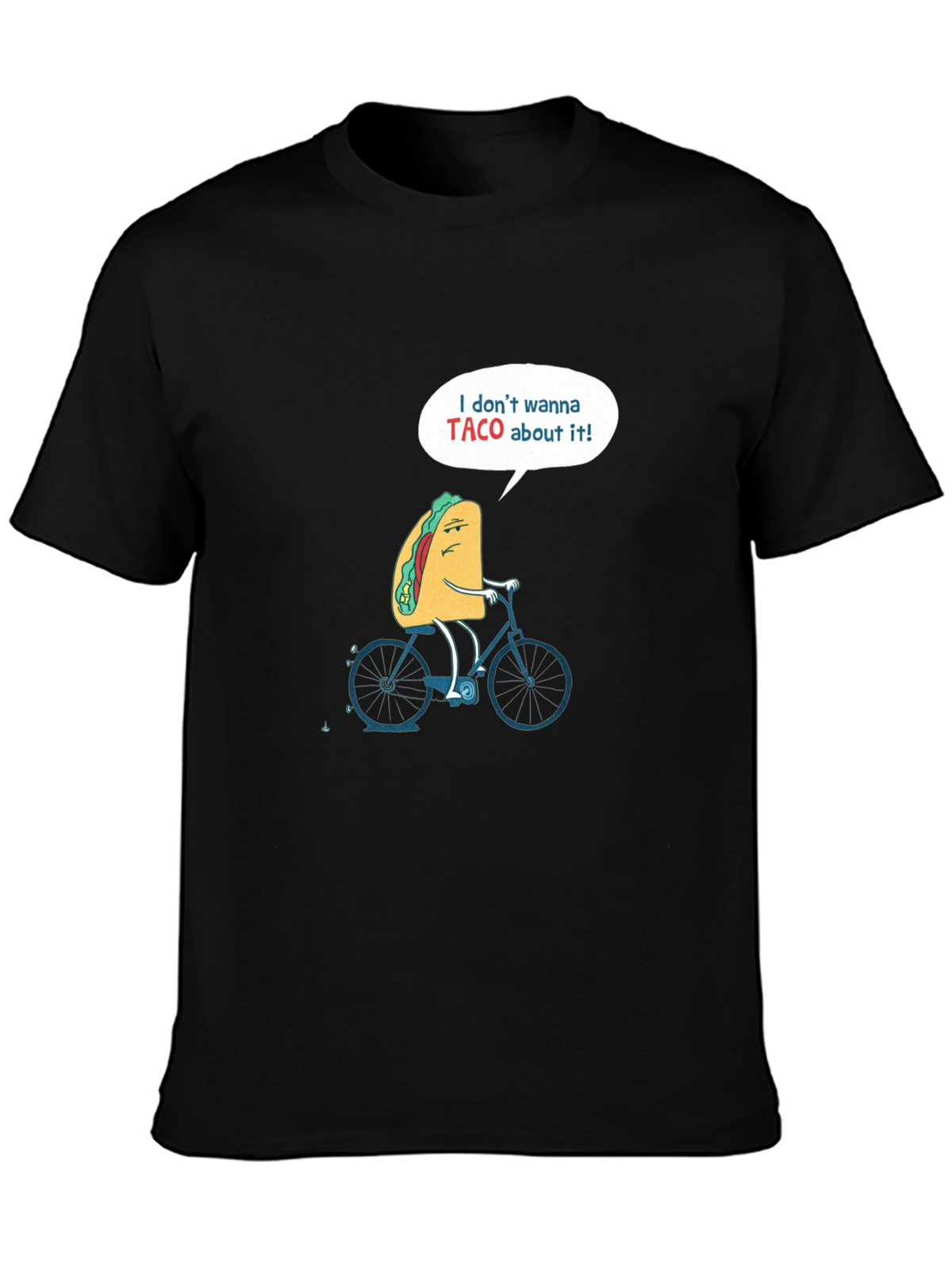 Taco Bike Funny T-Shirt