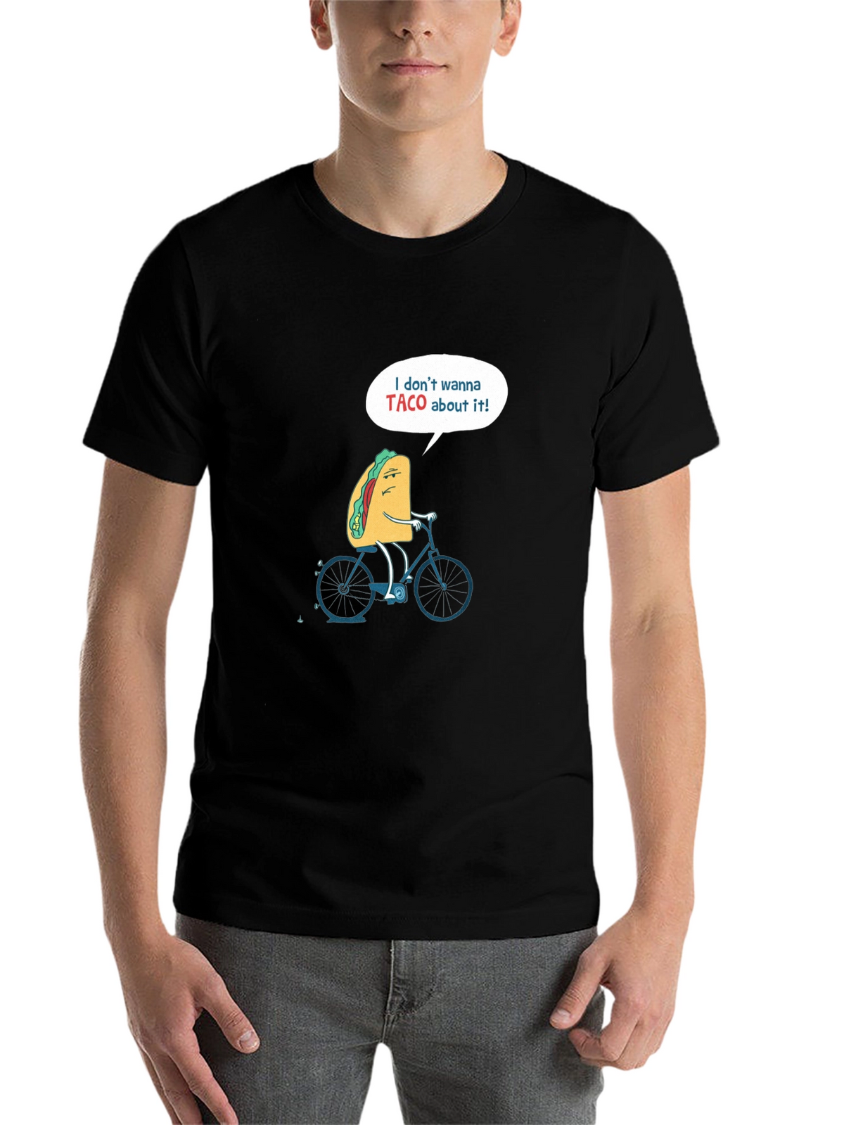 Taco Bike Funny T-Shirt