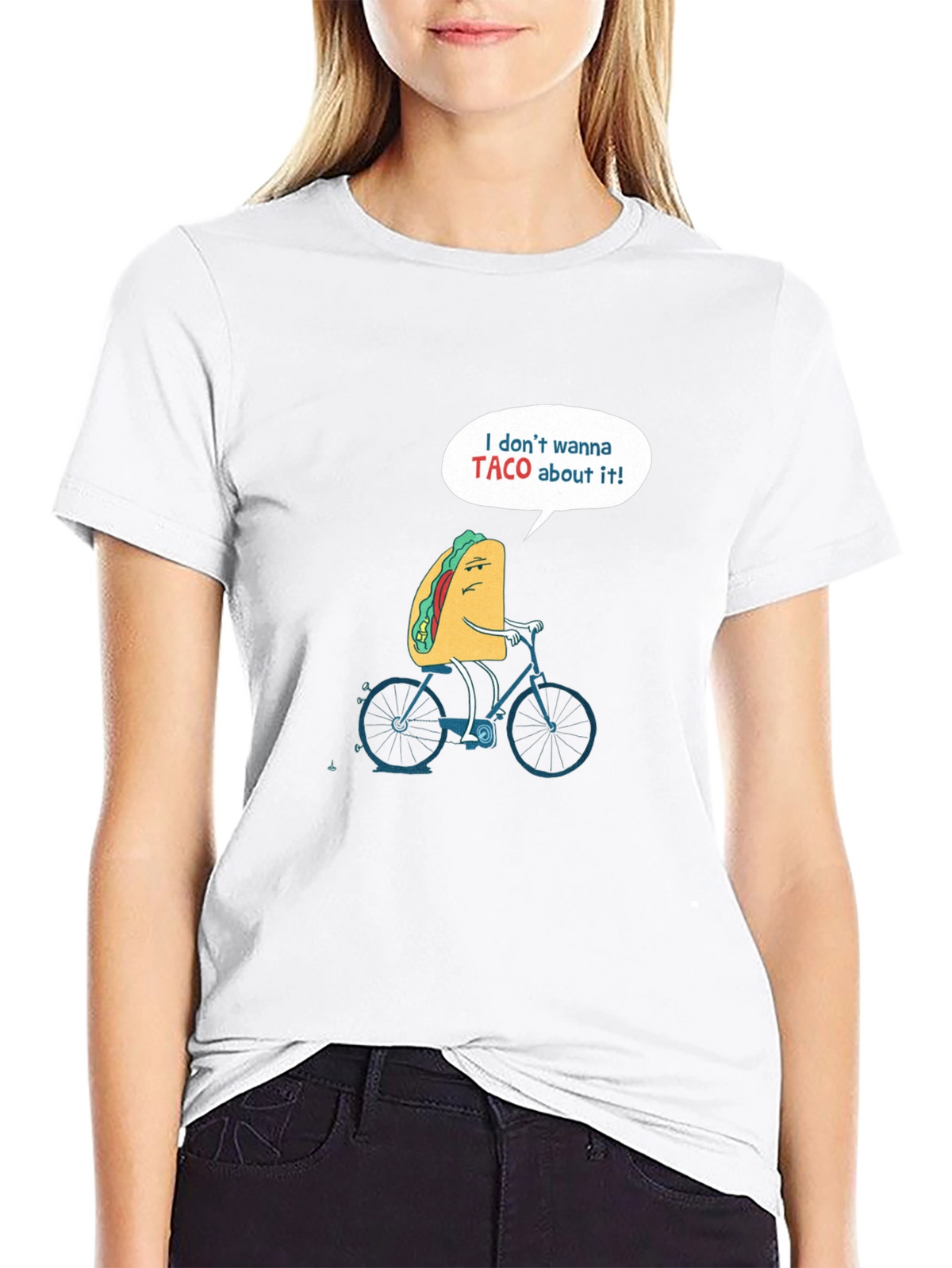 Taco Bike Funny T-Shirt
